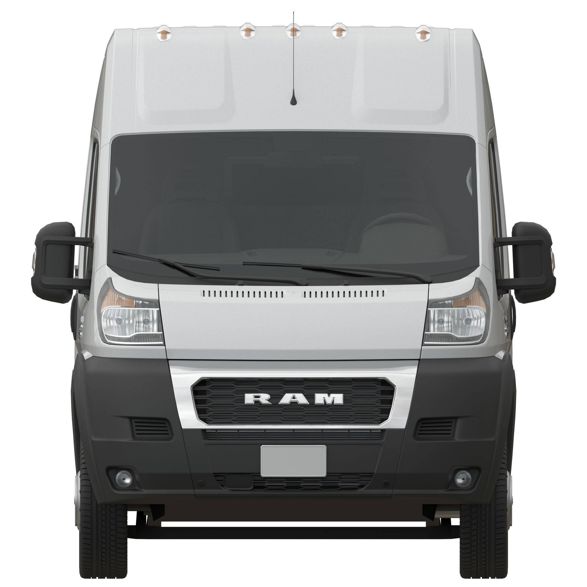 RAM PROMASTER 2500 Cargo Van 136 High Roof  3D model_7