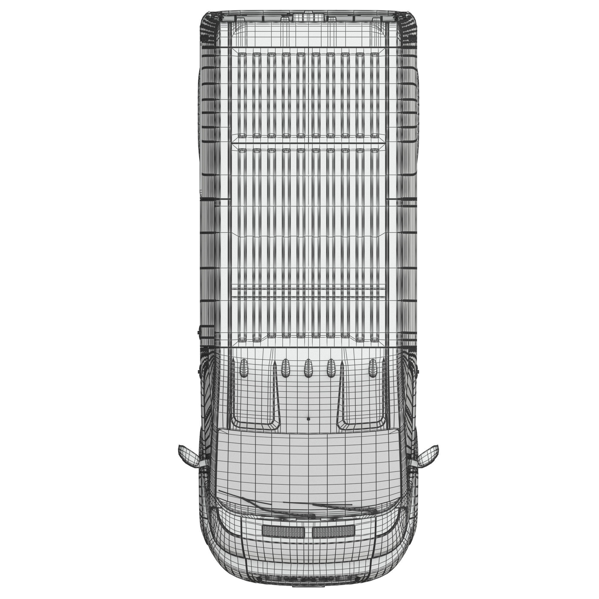 RAM PROMASTER 2500 Cargo Van 136 High Roof  3D model_21