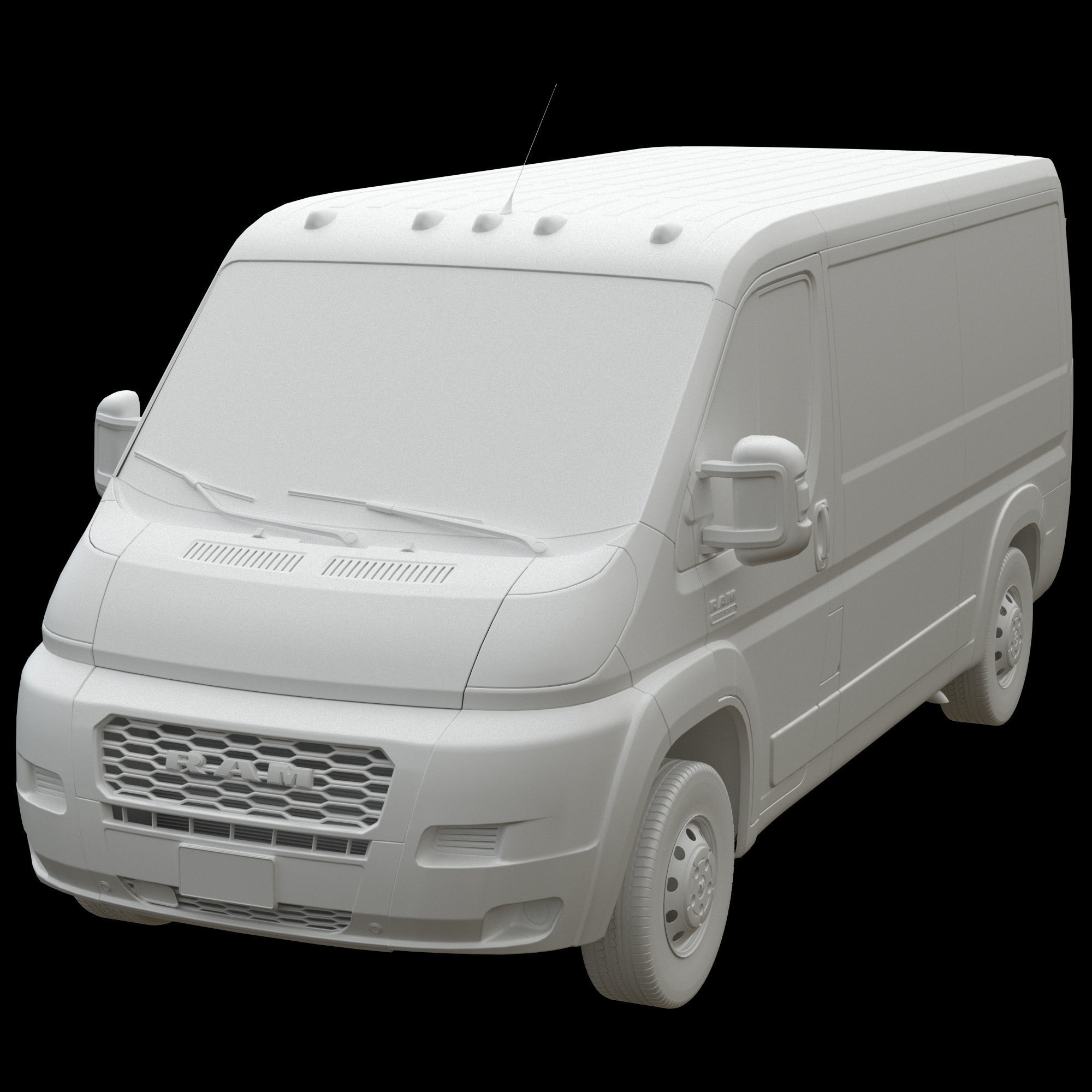2021 RAM PROMASTER 1500 Cargo Van 136  Standard Roof 3D model_12