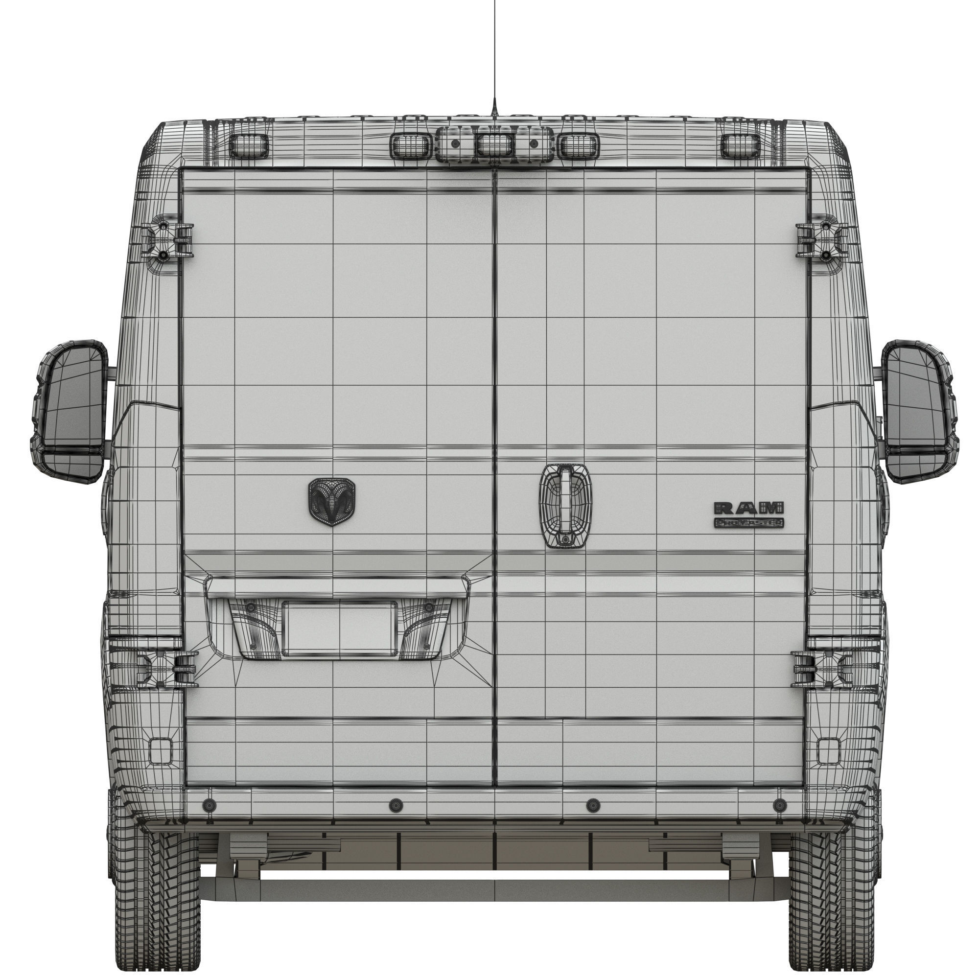 2021 RAM PROMASTER 1500 Cargo Van 136  Standard Roof 3D model_18