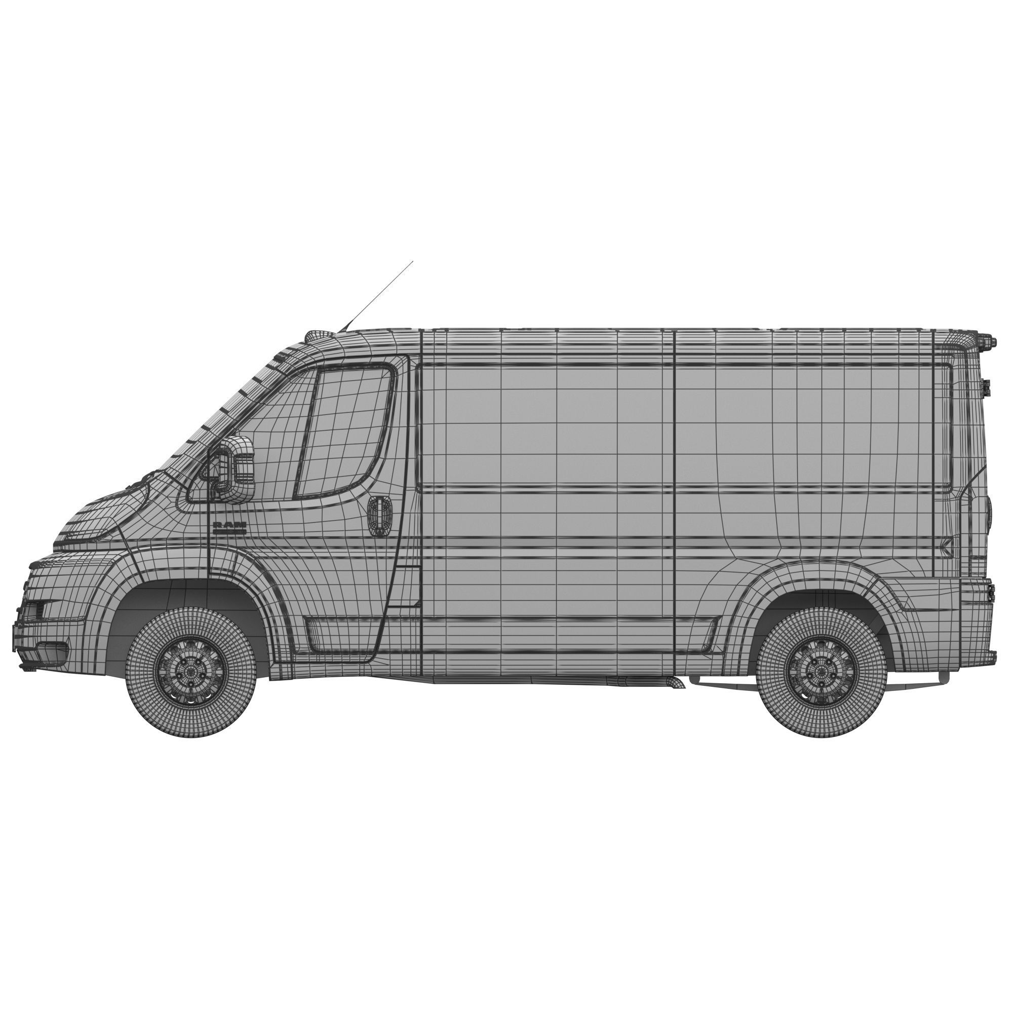 2021 RAM PROMASTER 1500 Cargo Van 136  Standard Roof 3D model_21