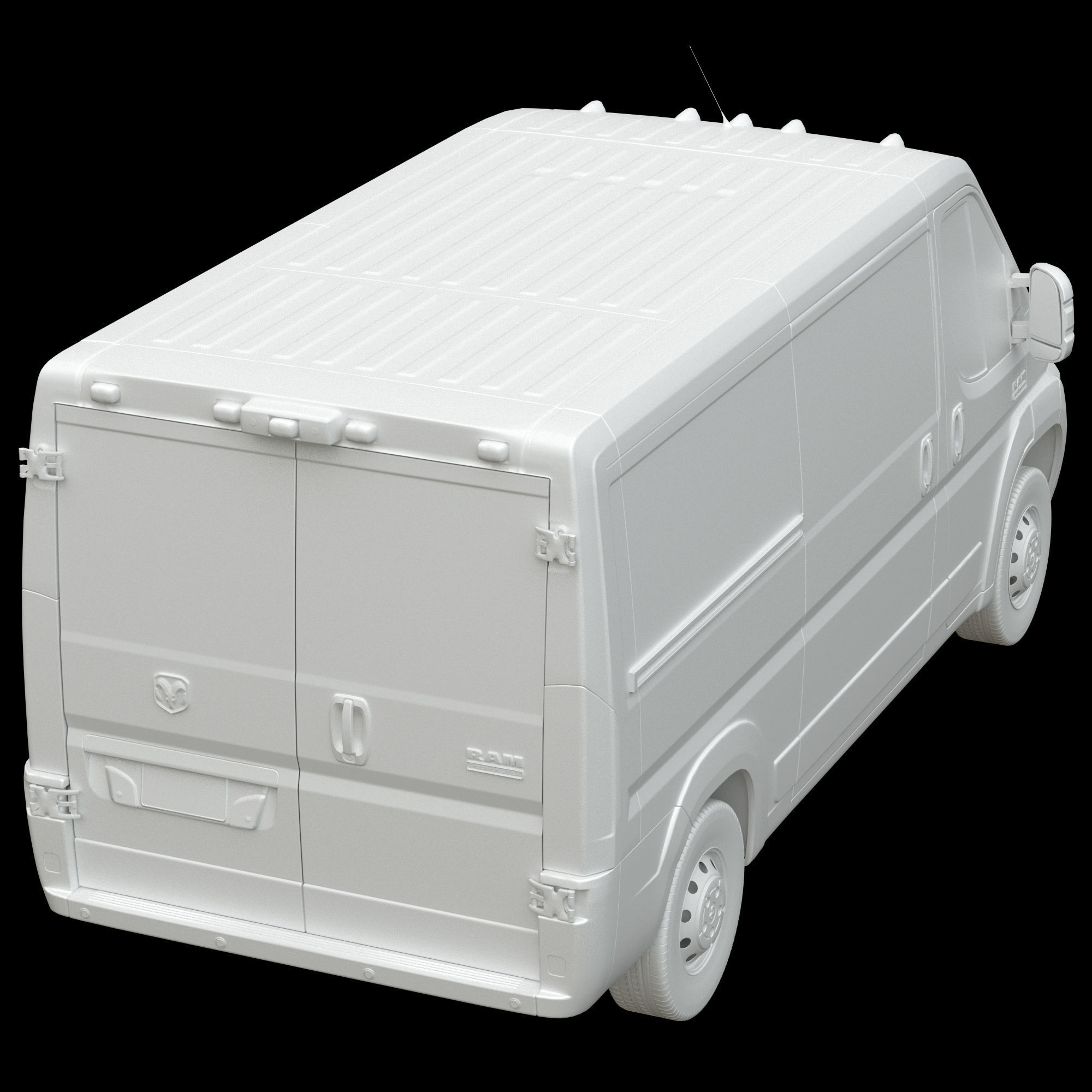 2021 RAM PROMASTER 1500 Cargo Van 136  Standard Roof 3D model_13