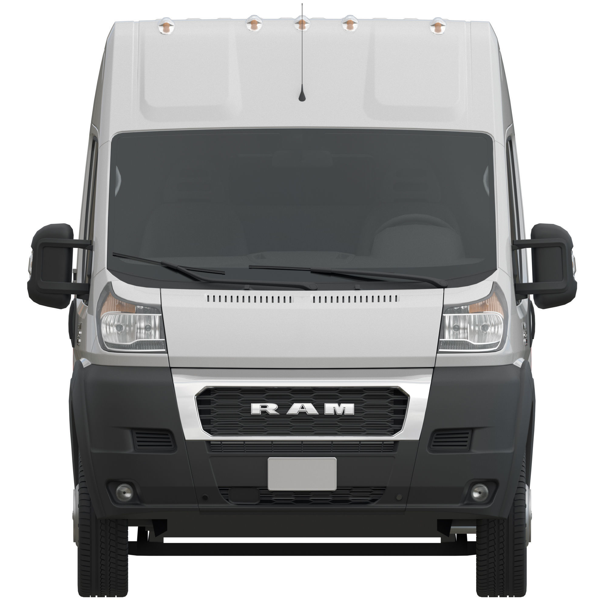 RAM PROMASTER 2500 Cargo Van 159 High Roof 3D model_7