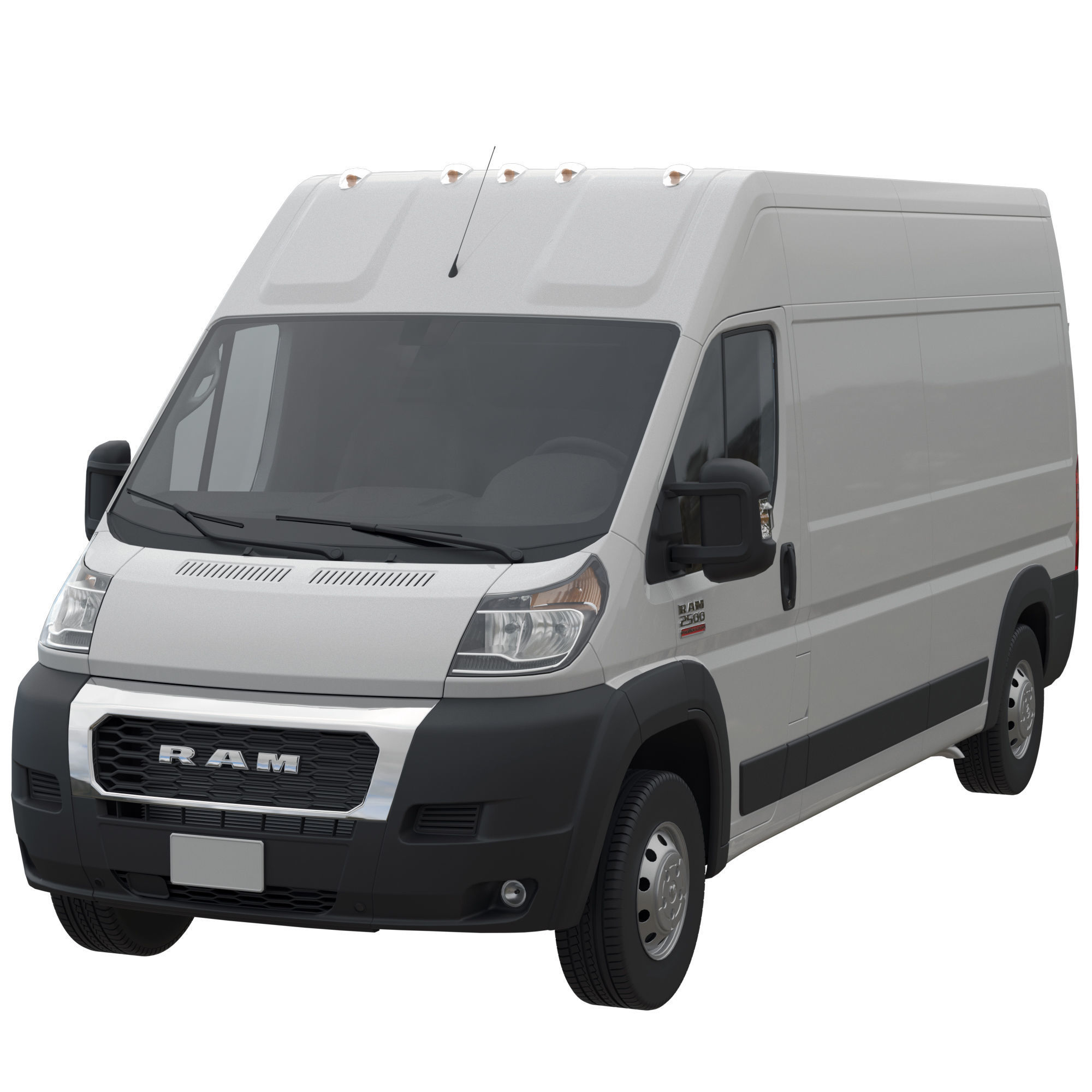 RAM PROMASTER 2500 Cargo Van 159 High Roof 3D model_1