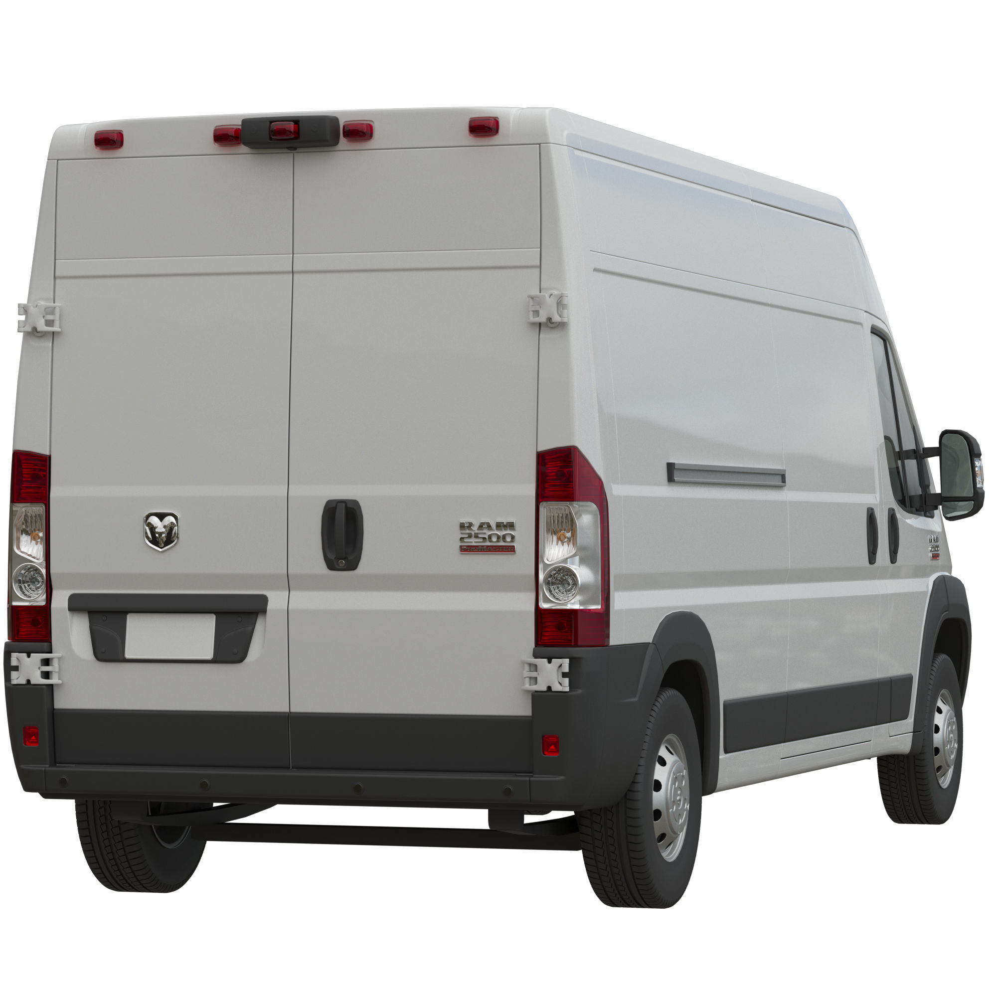 RAM PROMASTER 2500 Cargo Van 159 High Roof 3D model_4