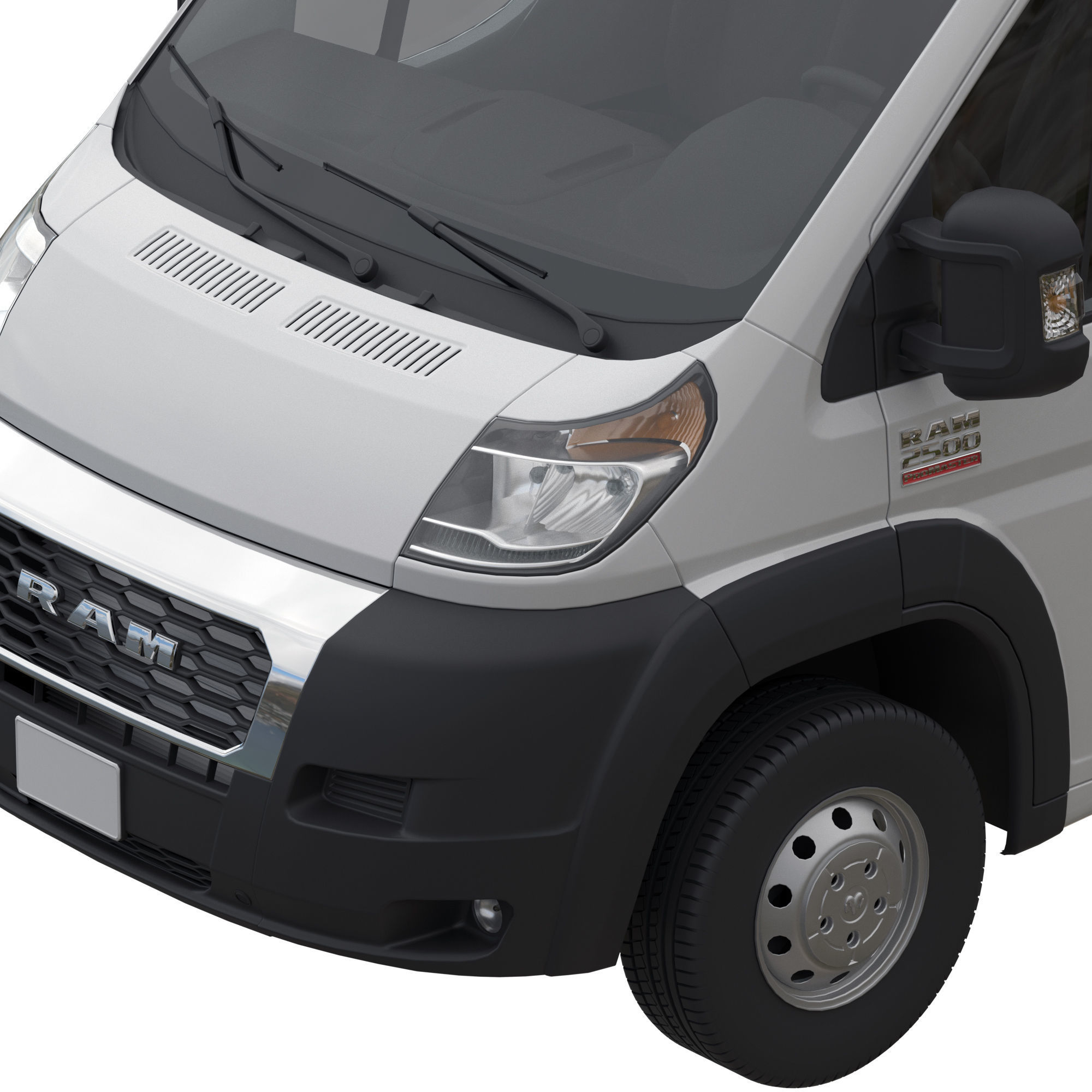 RAM PROMASTER 2500 Cargo Van 159 High Roof 3D model_6