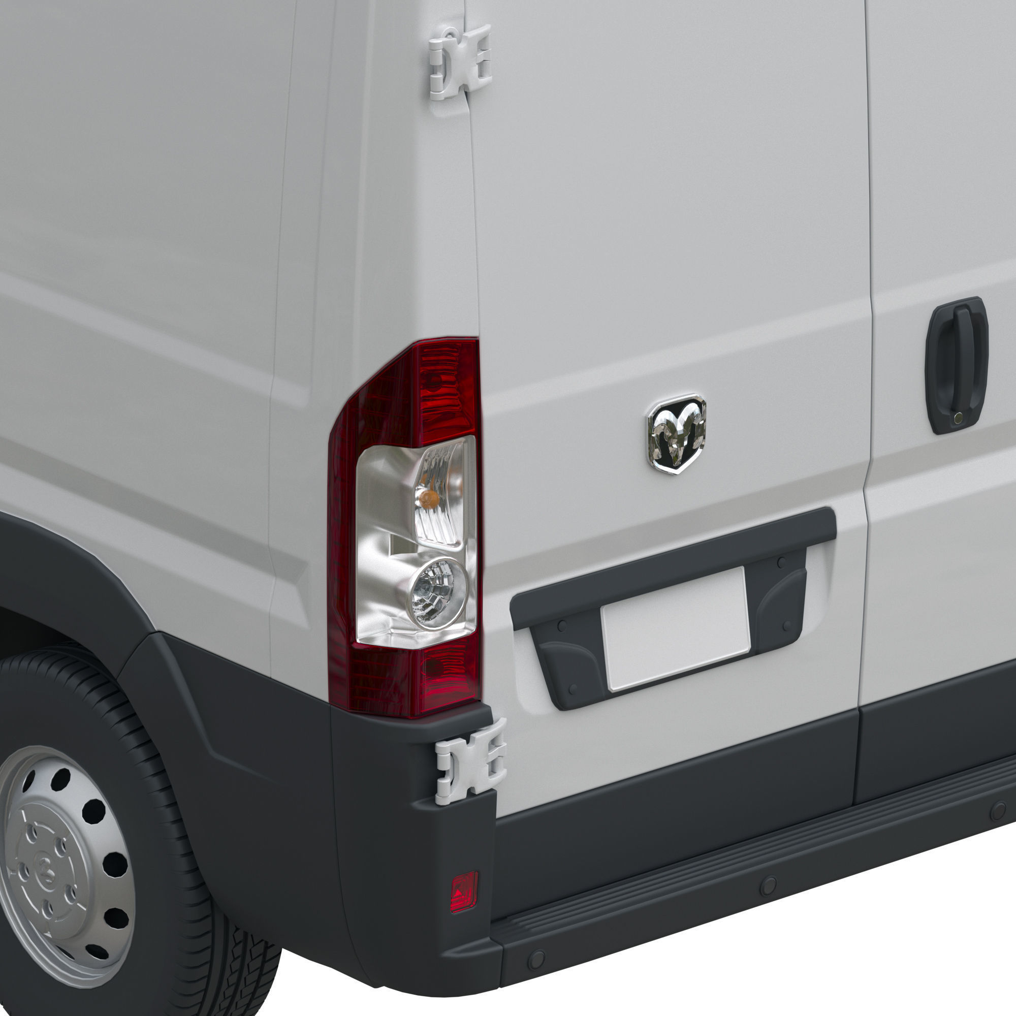 RAM PROMASTER 2500 Cargo Van 159 High Roof 3D model_5