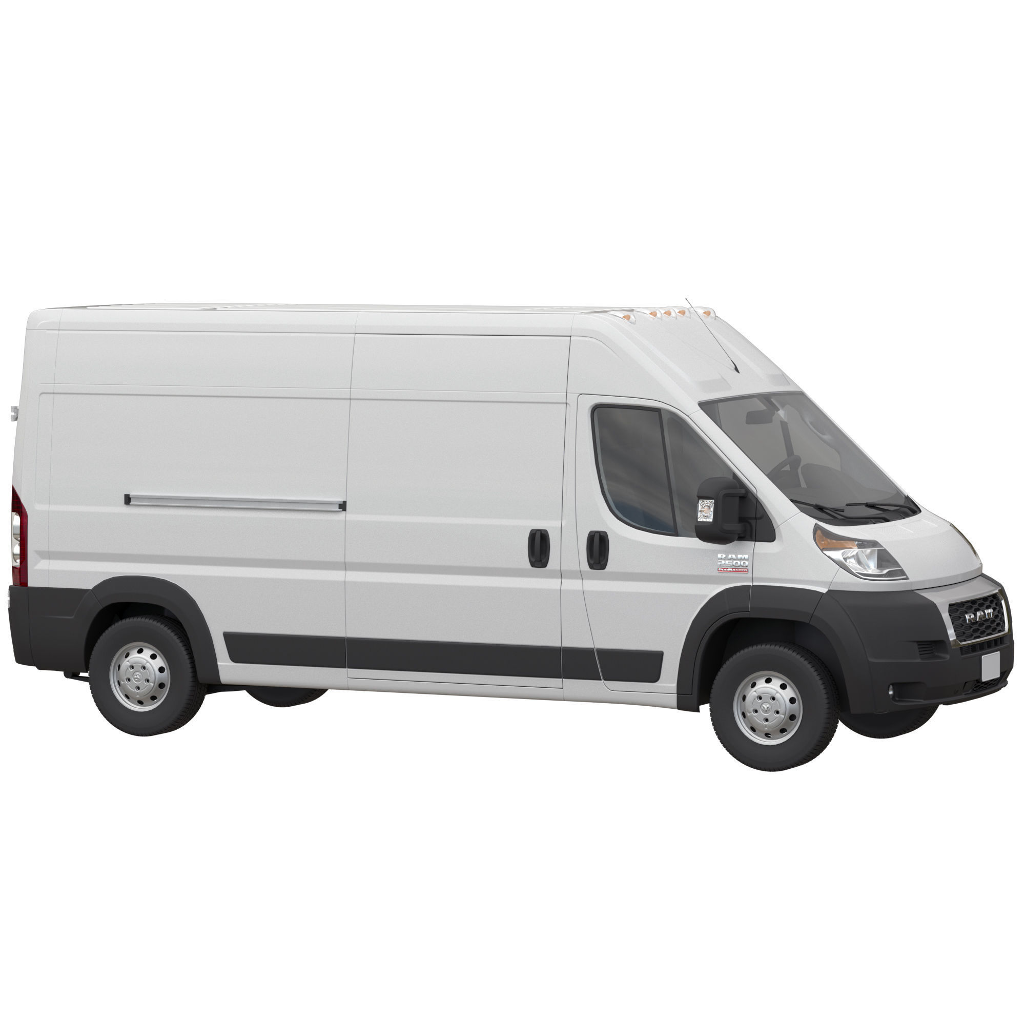 RAM PROMASTER 2500 Cargo Van 159 High Roof 3D model_2