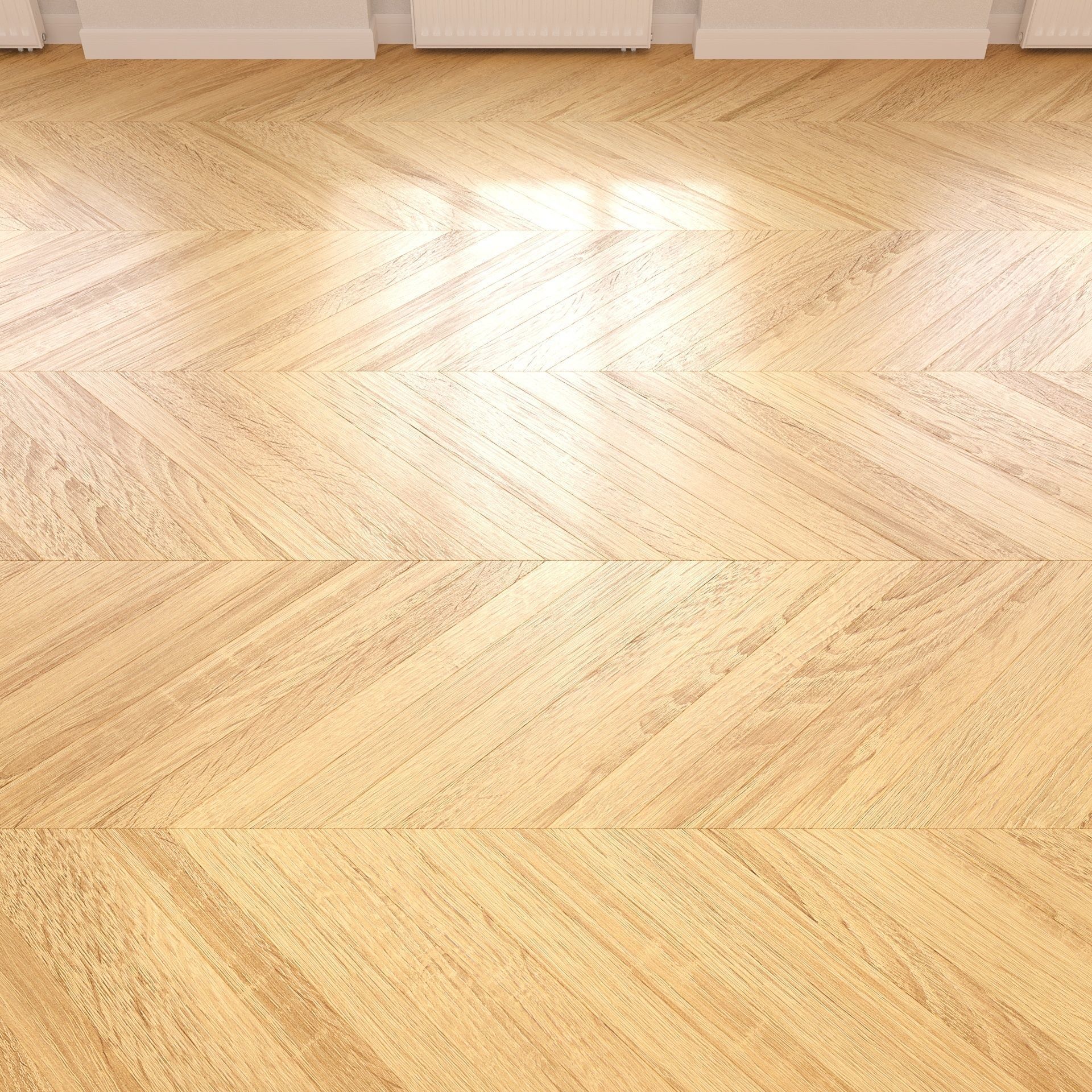 Parquet - Laminate - Wooden floor 4 in 1 Low-poly 3D model_5