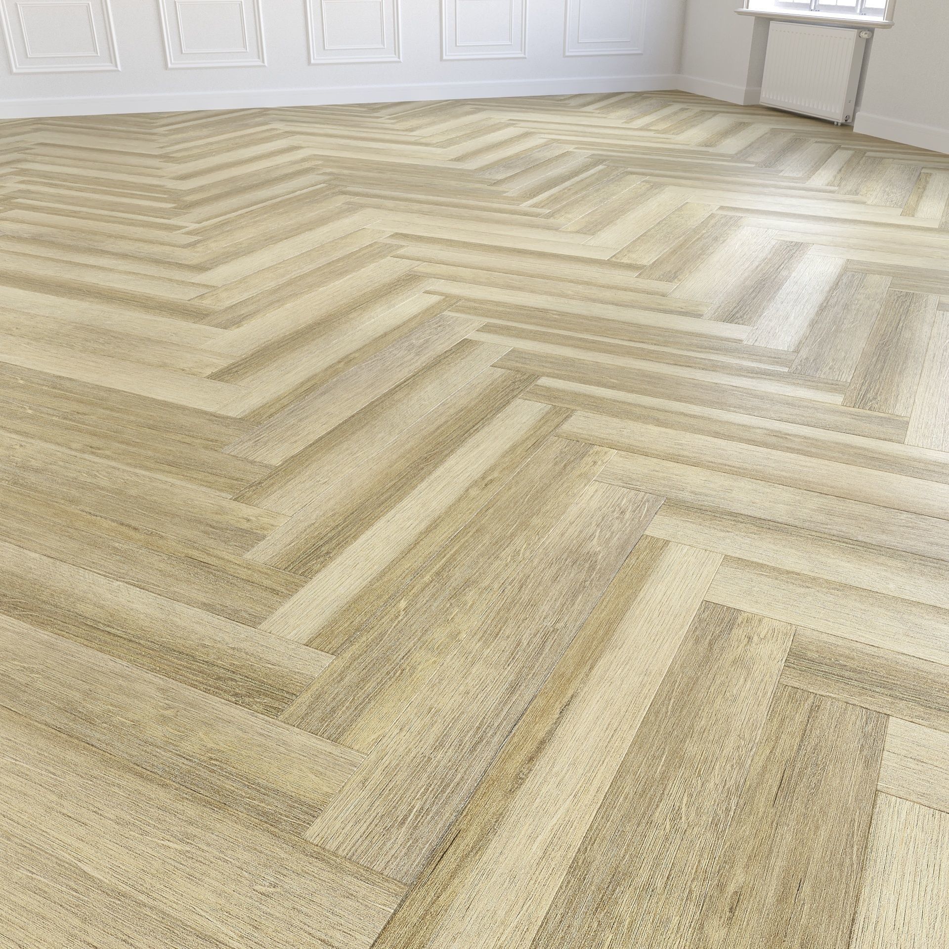 Parquet - Laminate - Wooden floor 4 in 1 Low-poly 3D model_26
