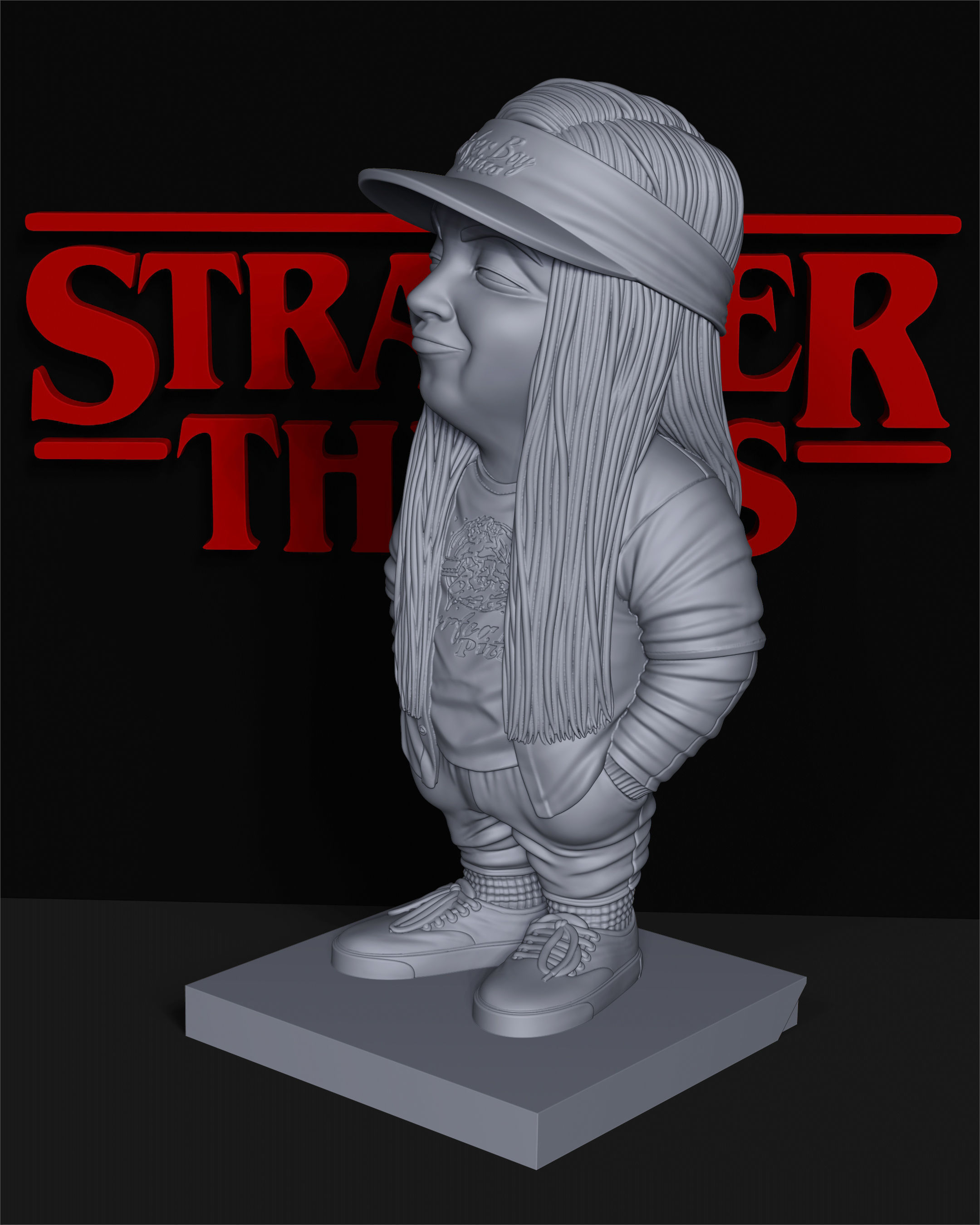 Stranger things Argyle 3D print model_5