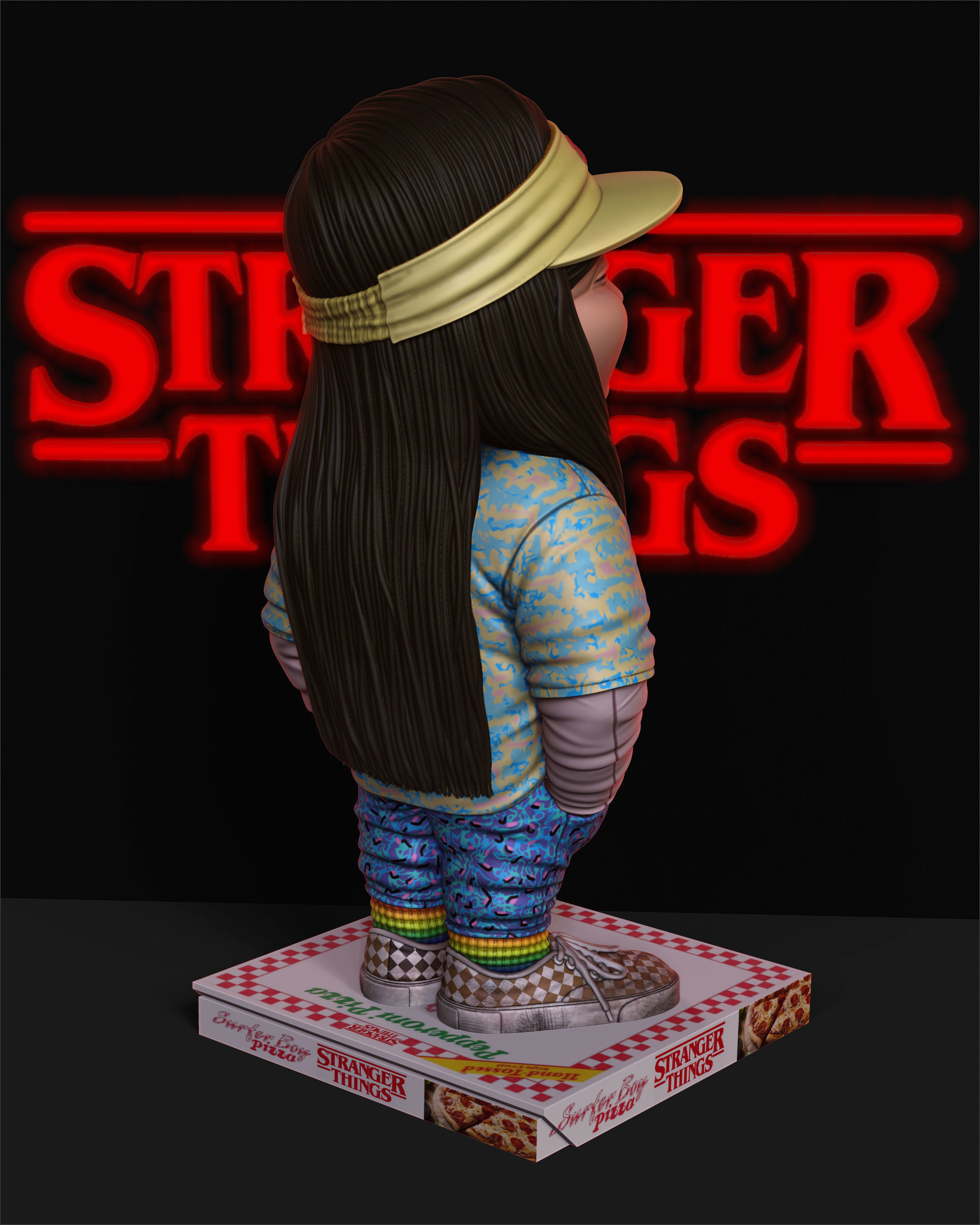 Stranger things Argyle 3D print model_3