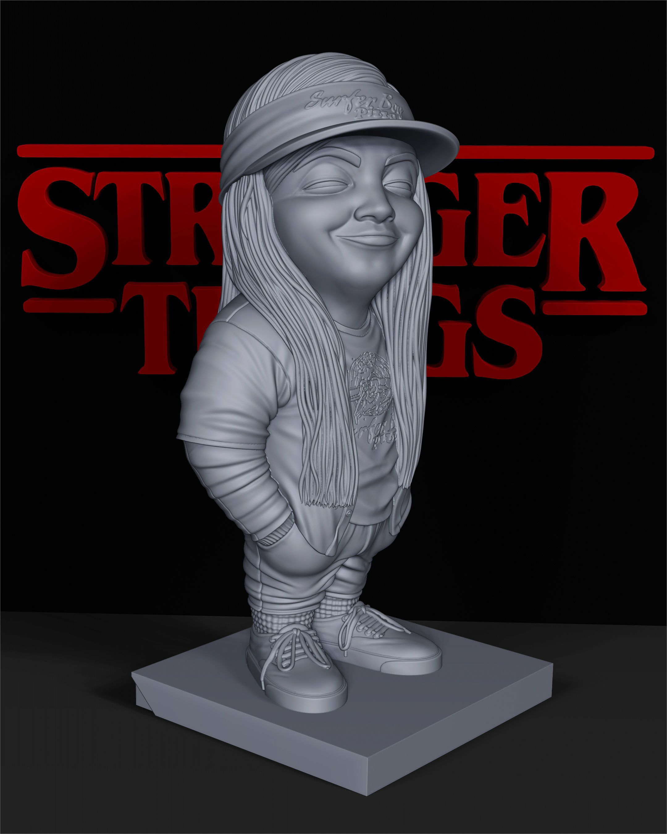 Stranger things Argyle 3D print model_4