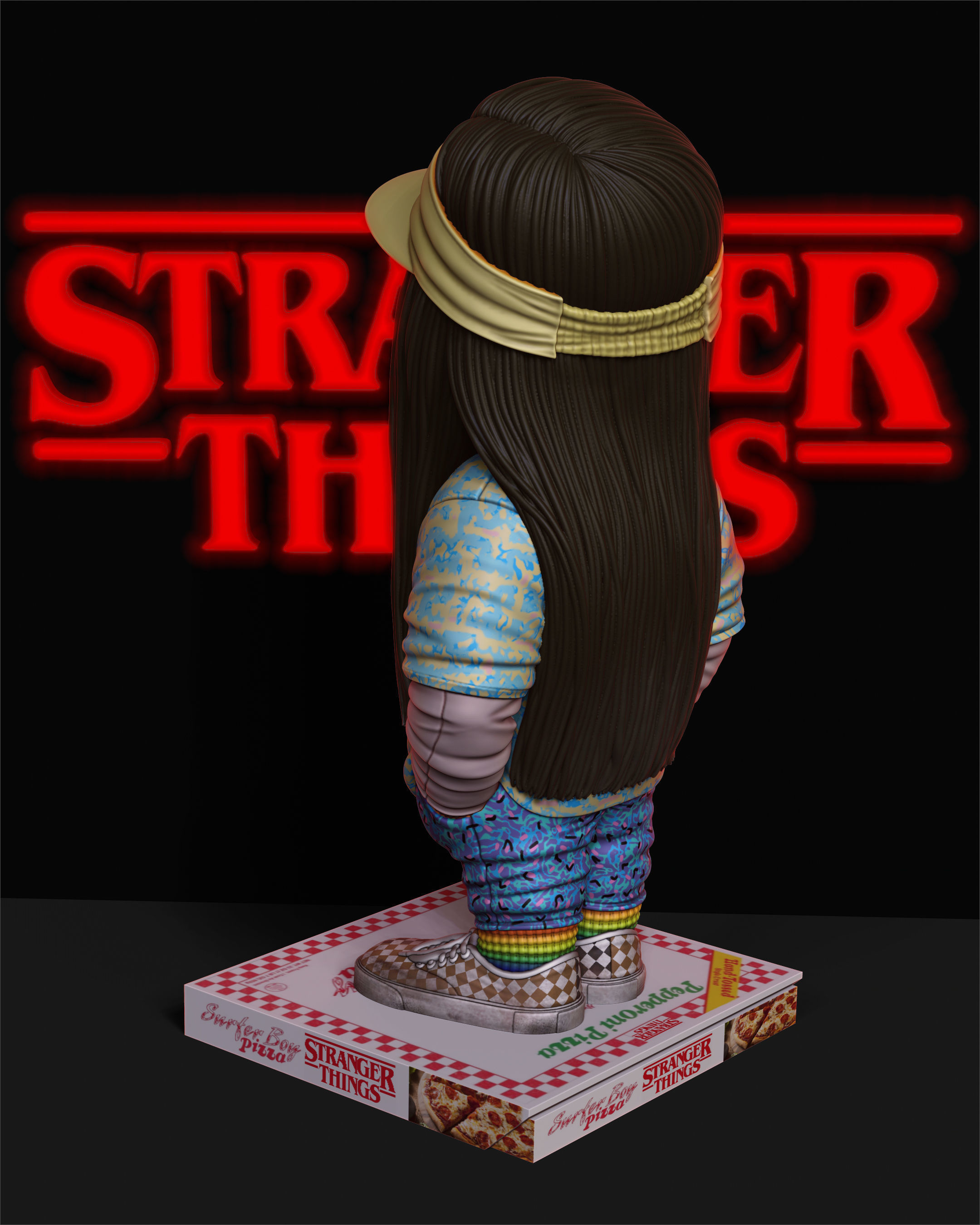 Stranger things Argyle 3D print model_2