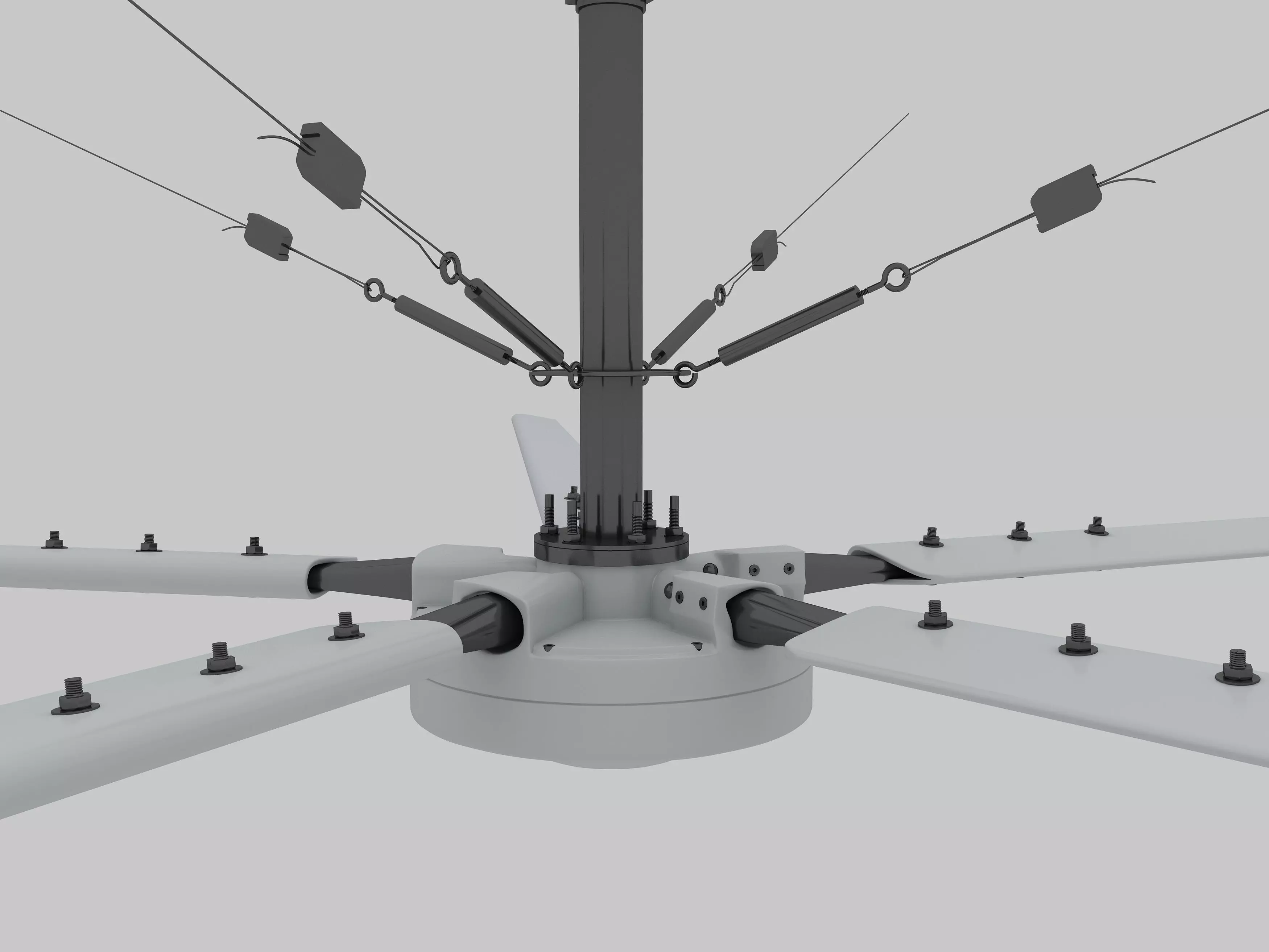 Ceiling Fan - TITAN HVLS FAN 3D model