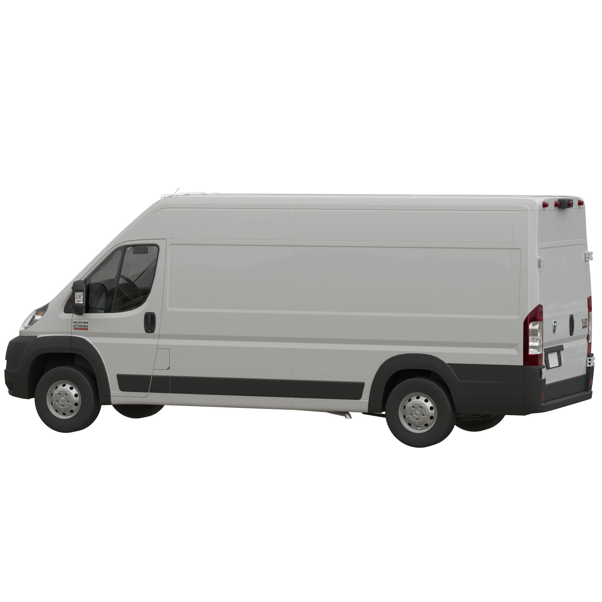 2021 RAM PROMASTER 2500 3500 Cargo Van 159 MAXI 3D model_2