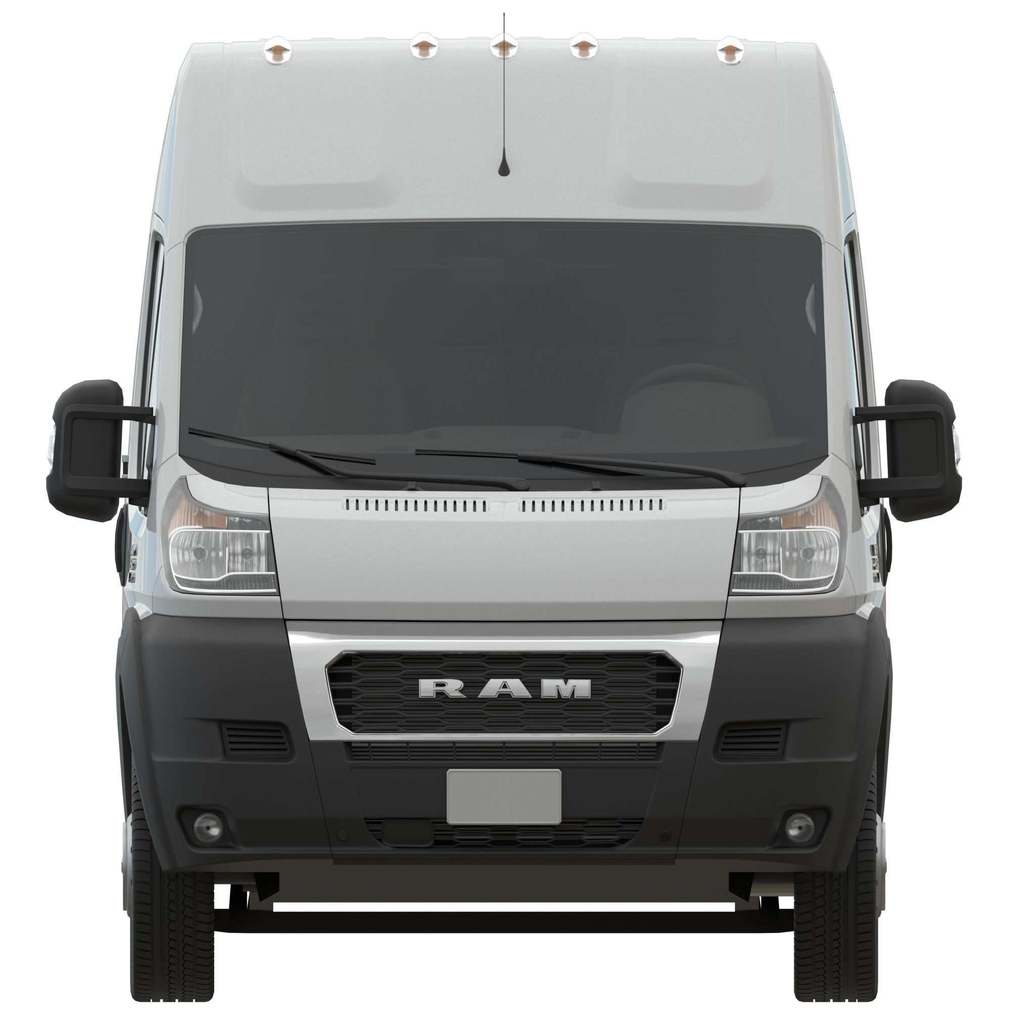 2021 RAM PROMASTER 2500 3500 Cargo Van 159 MAXI 3D model_7