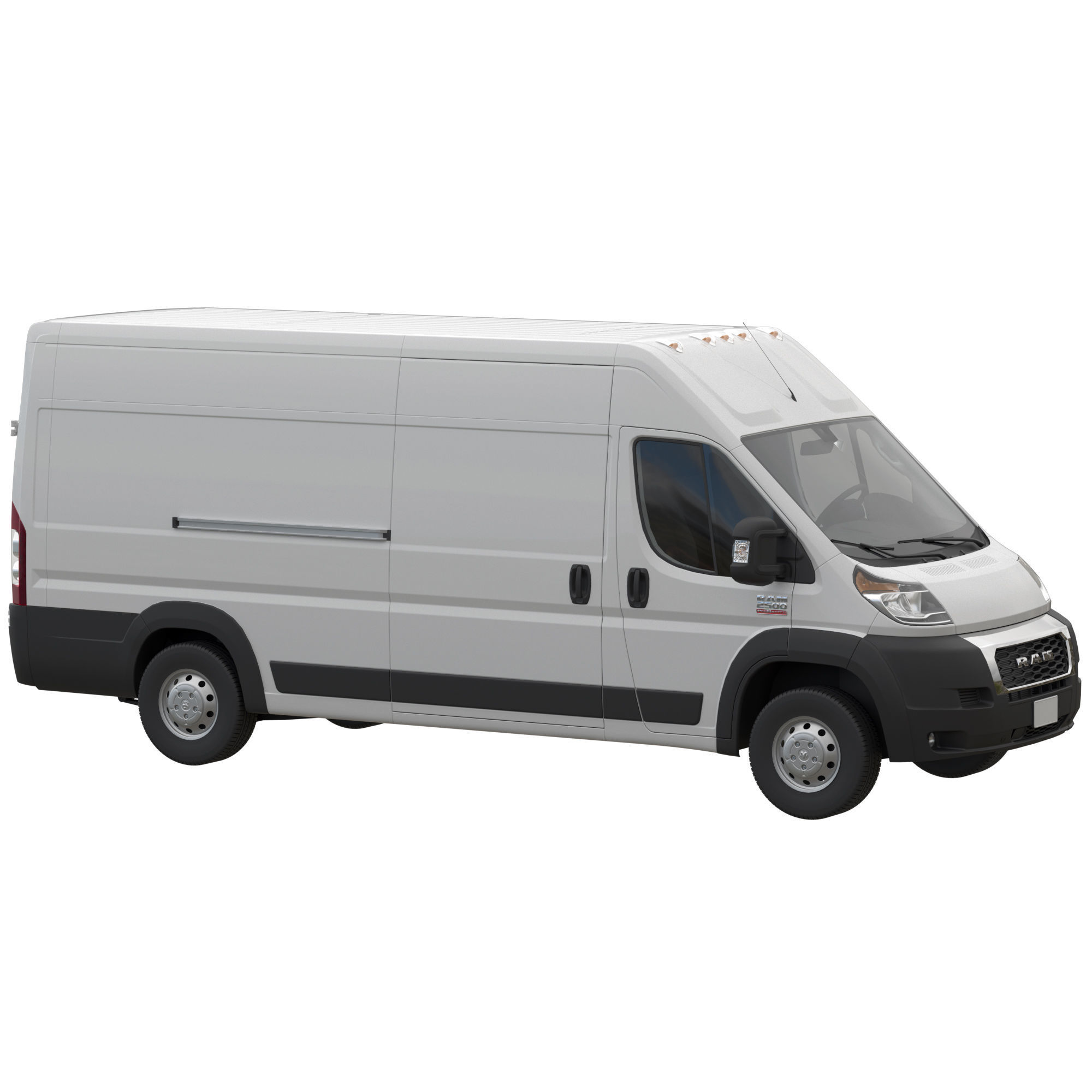 2021 RAM PROMASTER 2500 3500 Cargo Van 159 MAXI 3D model_3