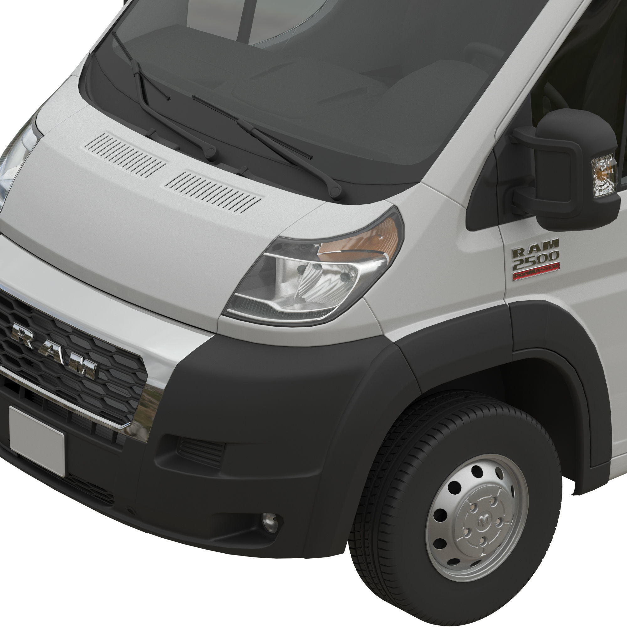 2021 RAM PROMASTER 2500 3500 Cargo Van 159 MAXI 3D model_6