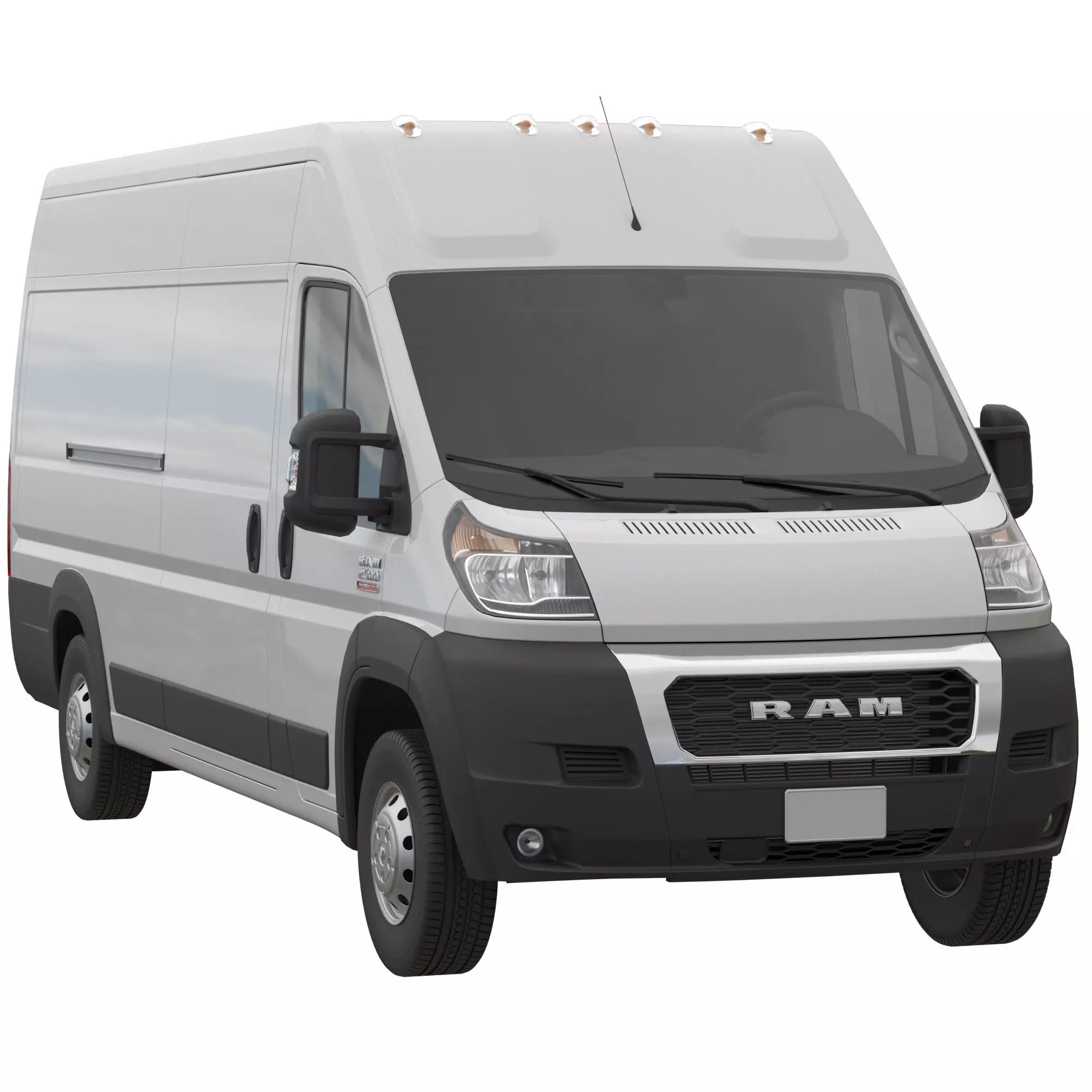 2021 RAM PROMASTER 2500 3500 Cargo Van 159 MAXI 3D model_0