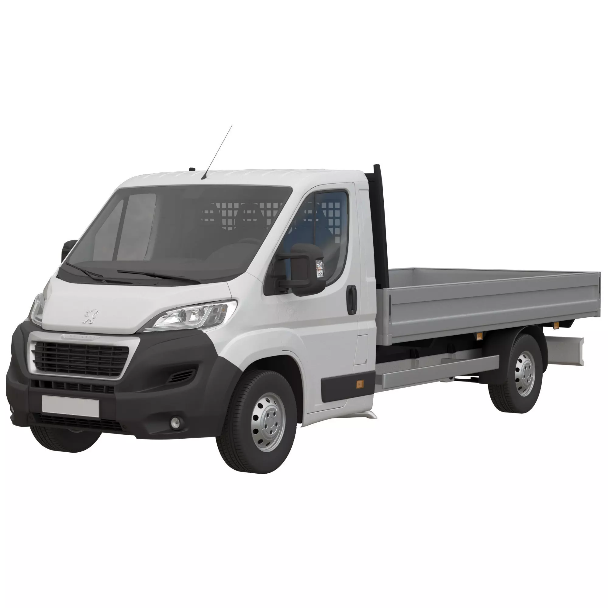 Peugeot Boxer L4H1 flatbed 3D model