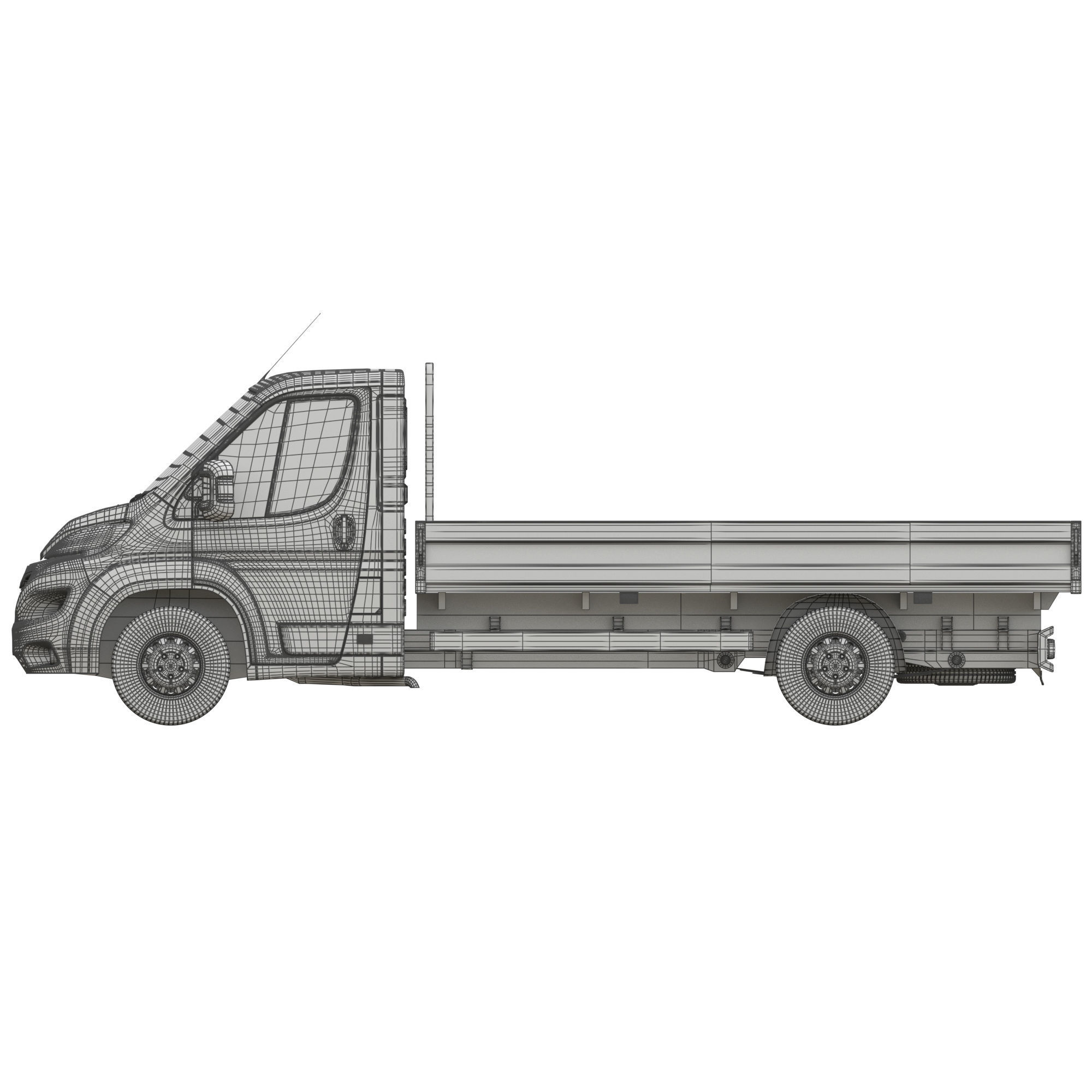 Vauxhall MOVANO  L4H1 flatbed 3D model_20