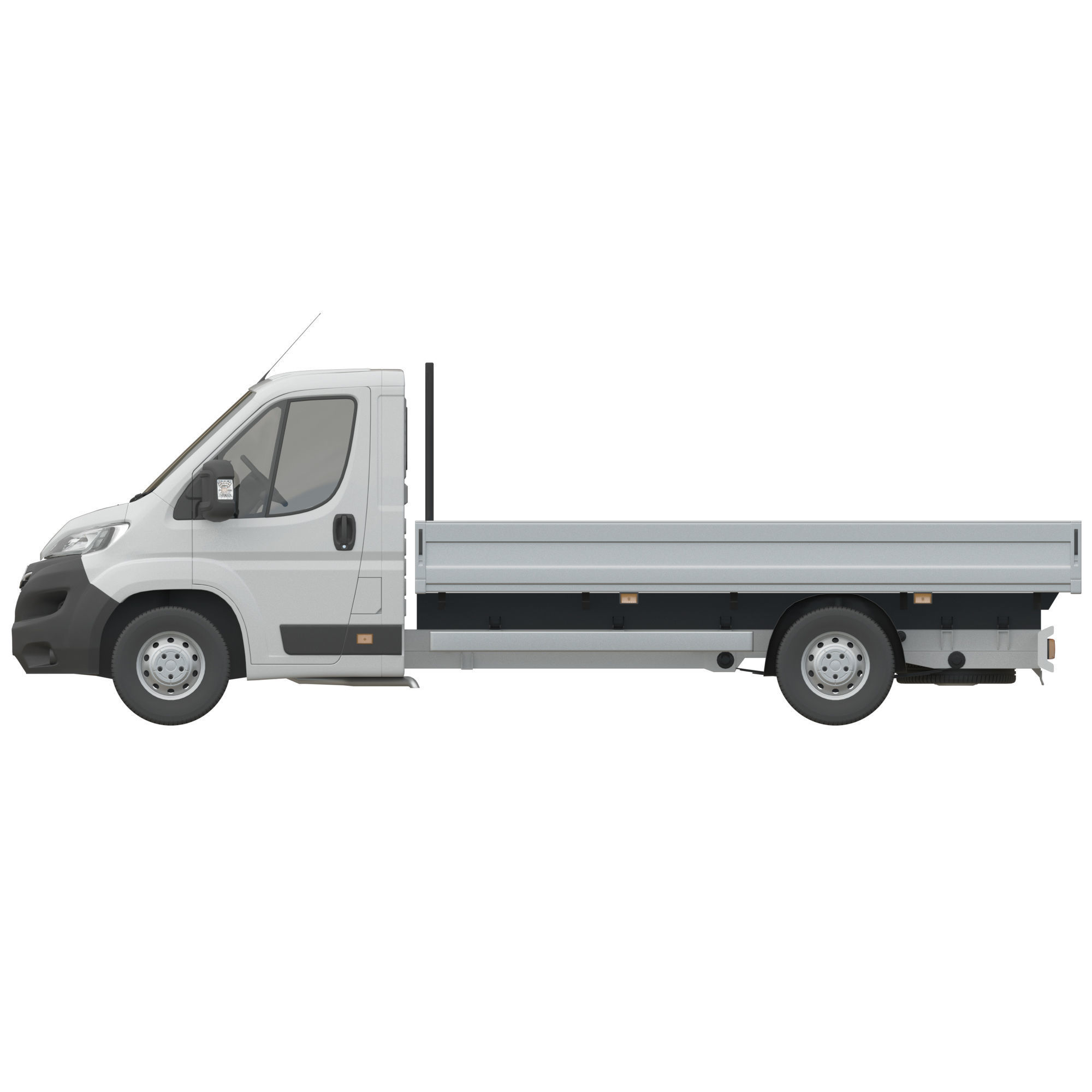 Vauxhall MOVANO  L4H1 flatbed 3D model_10
