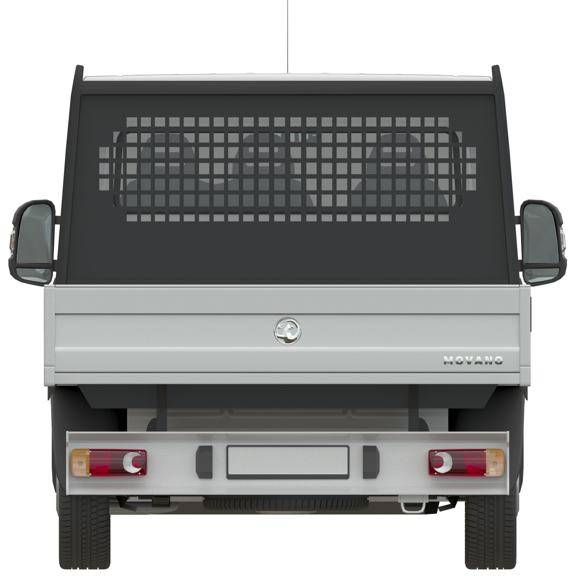 Vauxhall MOVANO  L4H1 flatbed 3D model_8