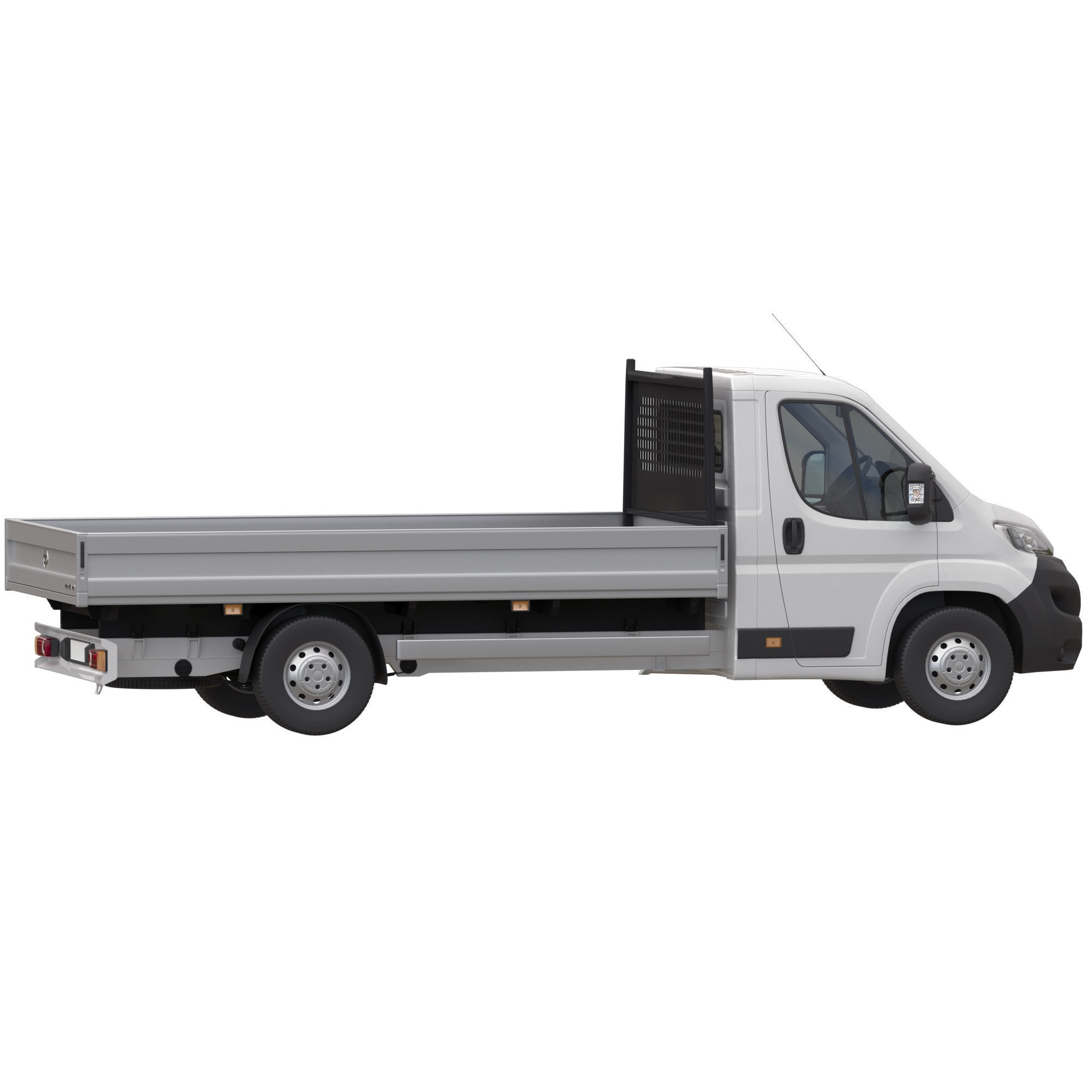 Vauxhall MOVANO  L4H1 flatbed 3D model_2