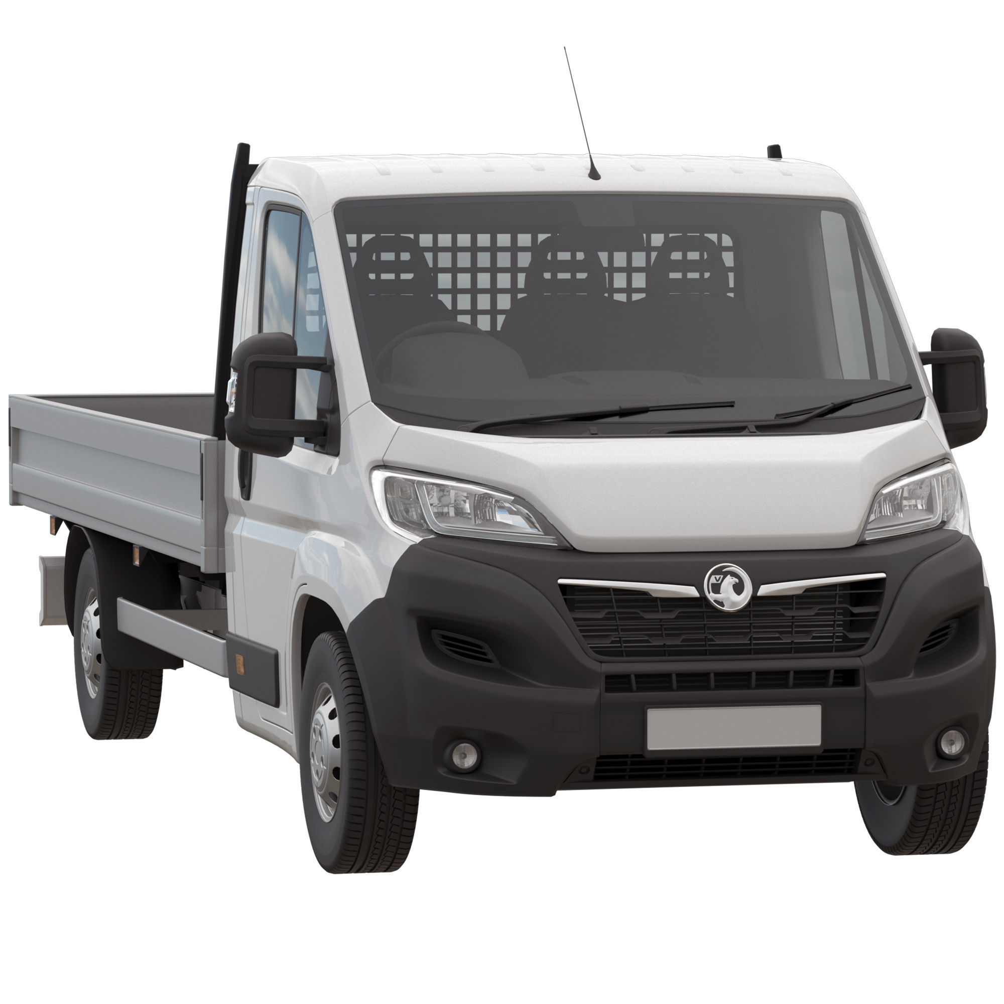 Vauxhall MOVANO  L4H1 flatbed 3D model_1