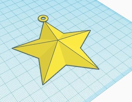 Pack of 6 Christmas Decorations 3D print model_7