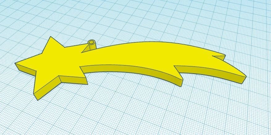 Pack of 6 Christmas Decorations 3D print model_6