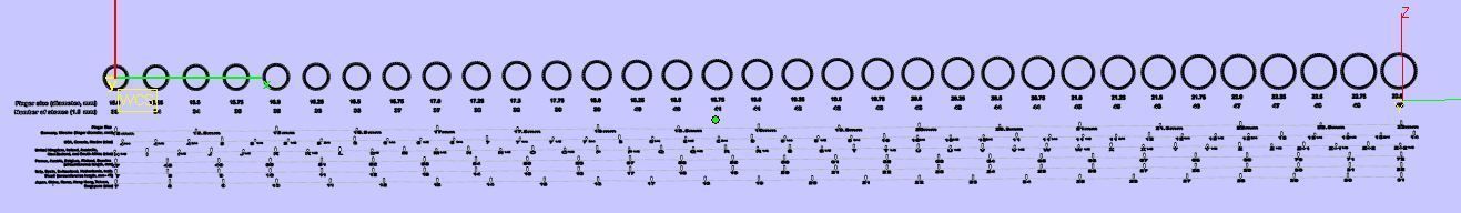 Eternity diamond ring 1i5 mm gems set 3D print model_2