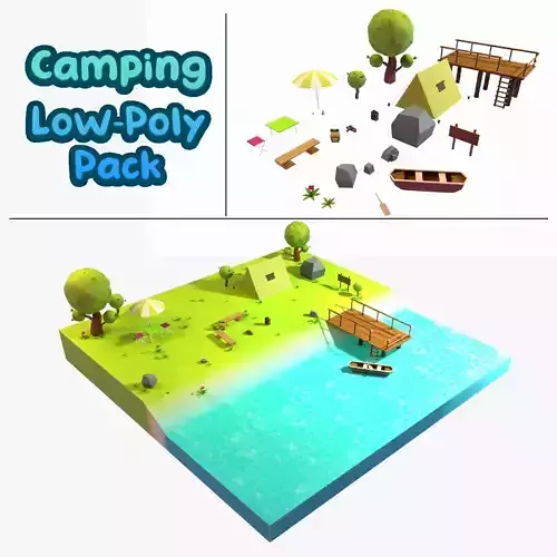 Cartoon Camping Pack