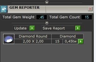 elegant pendant with a pattern and stones 560 3D print model_9