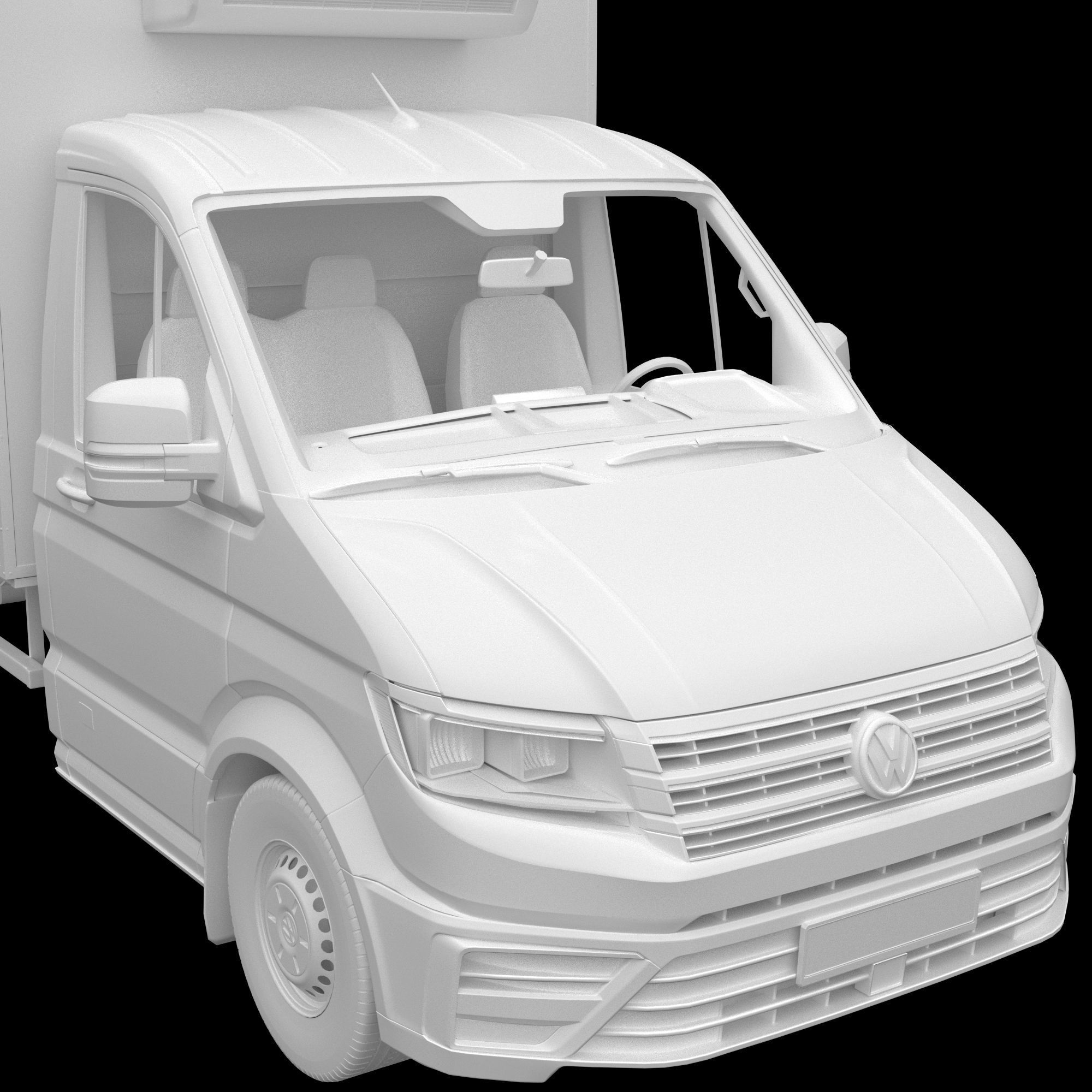 VW Crafter 2 refrigerator 3D model_13