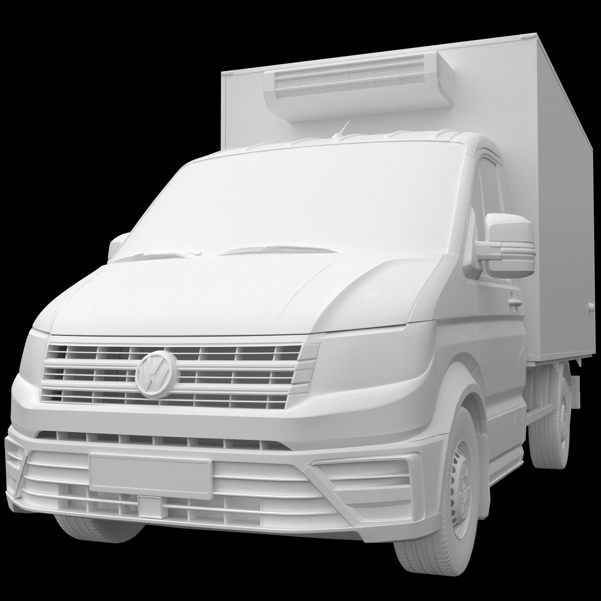 VW Crafter 2 refrigerator 3D model_11
