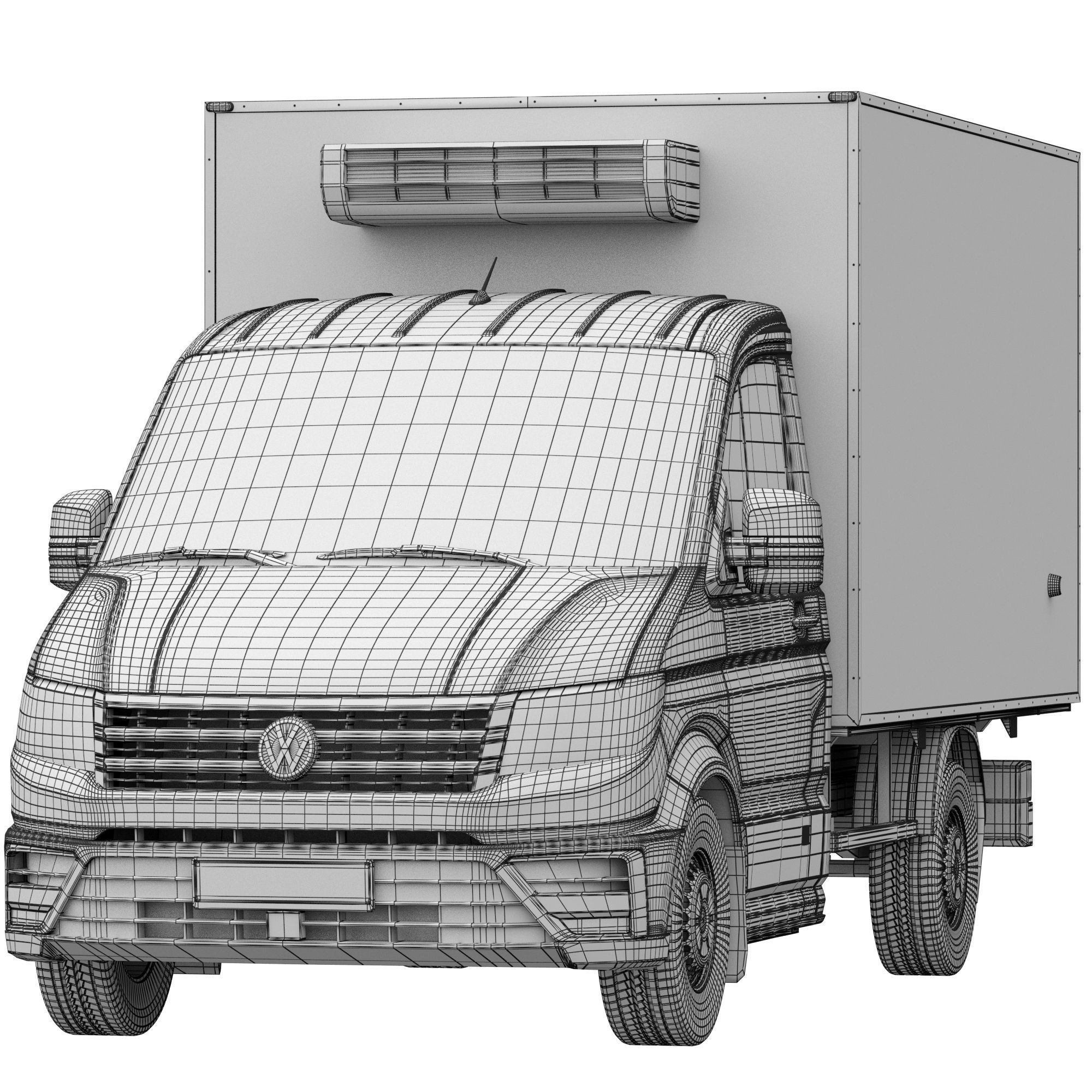 VW Crafter 2 refrigerator 3D model_14