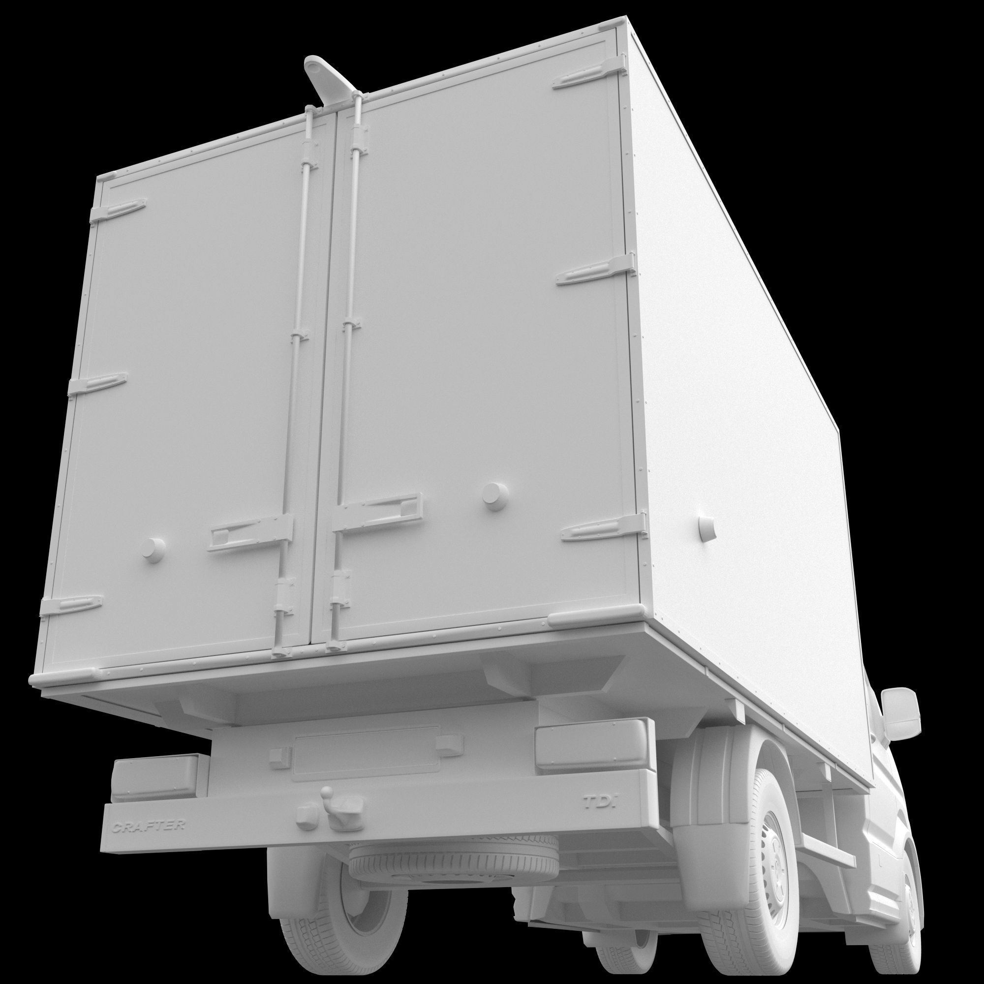 VW Crafter 2 refrigerator 3D model_12