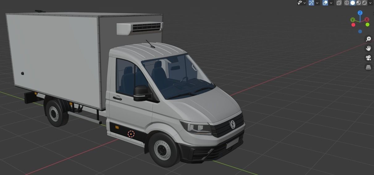 VW Crafter 2 refrigerator 3D model_23