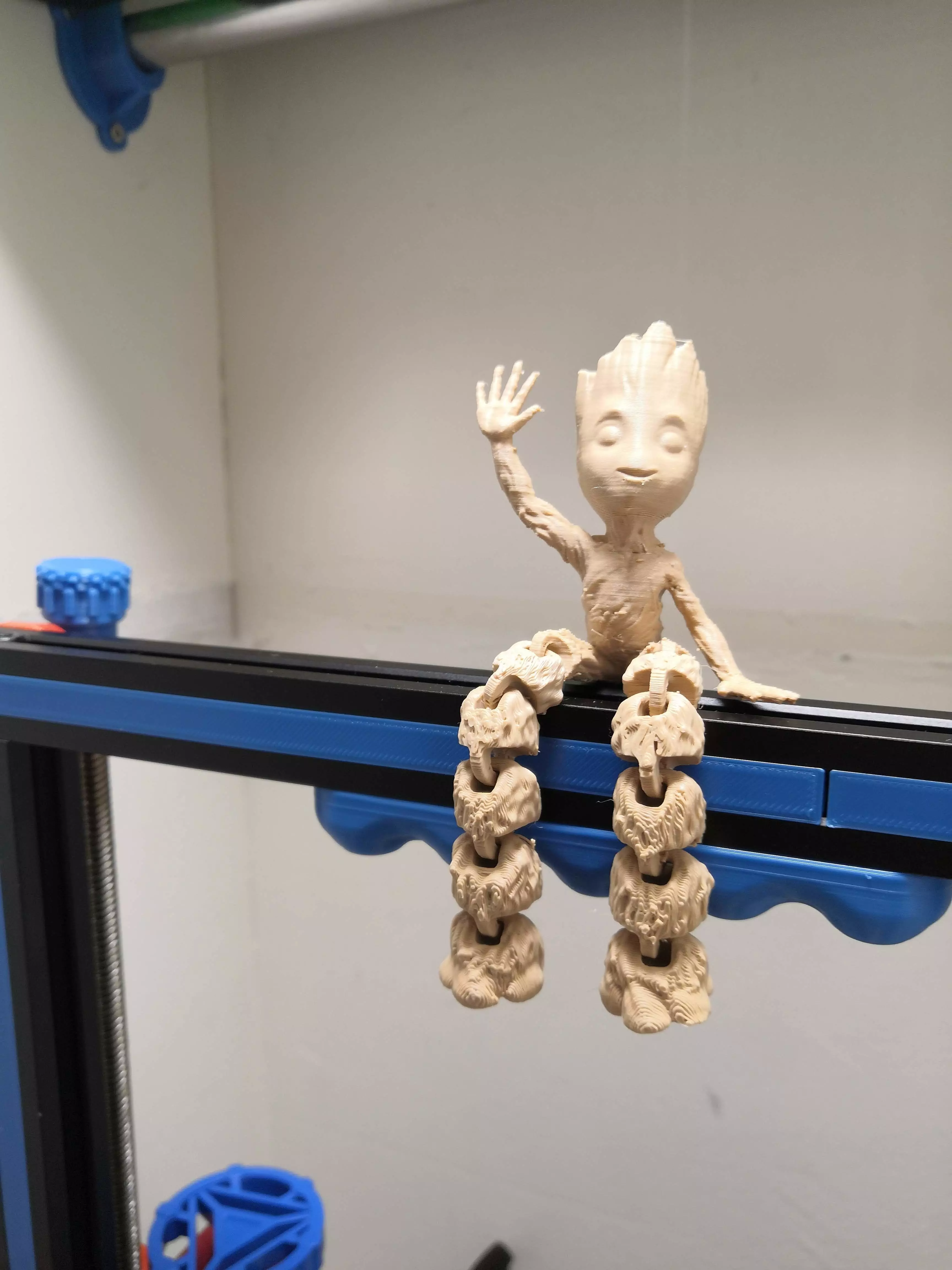 Baby Groot Flexi articulated 3D print model_0