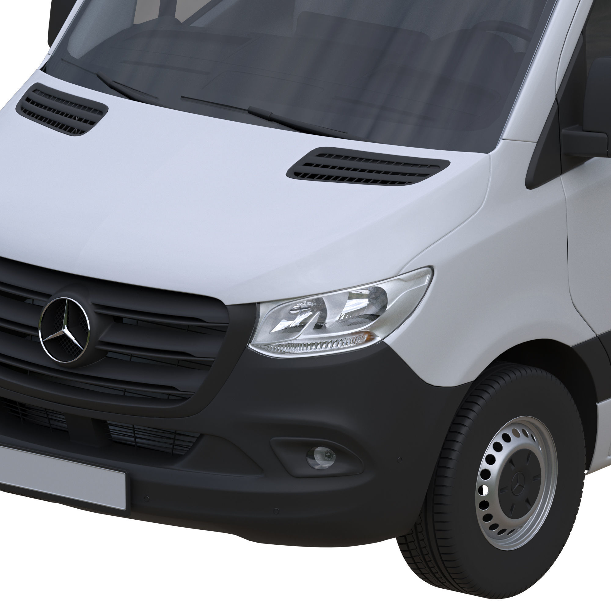 Mercedes-Benz Sprinter L2H1 Van 3D model_6