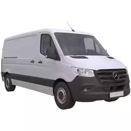 Mercedes-Benz Sprinter L2H1 Van 3D model Mercedes-Benz Sprinter L2H1 Van 3D model