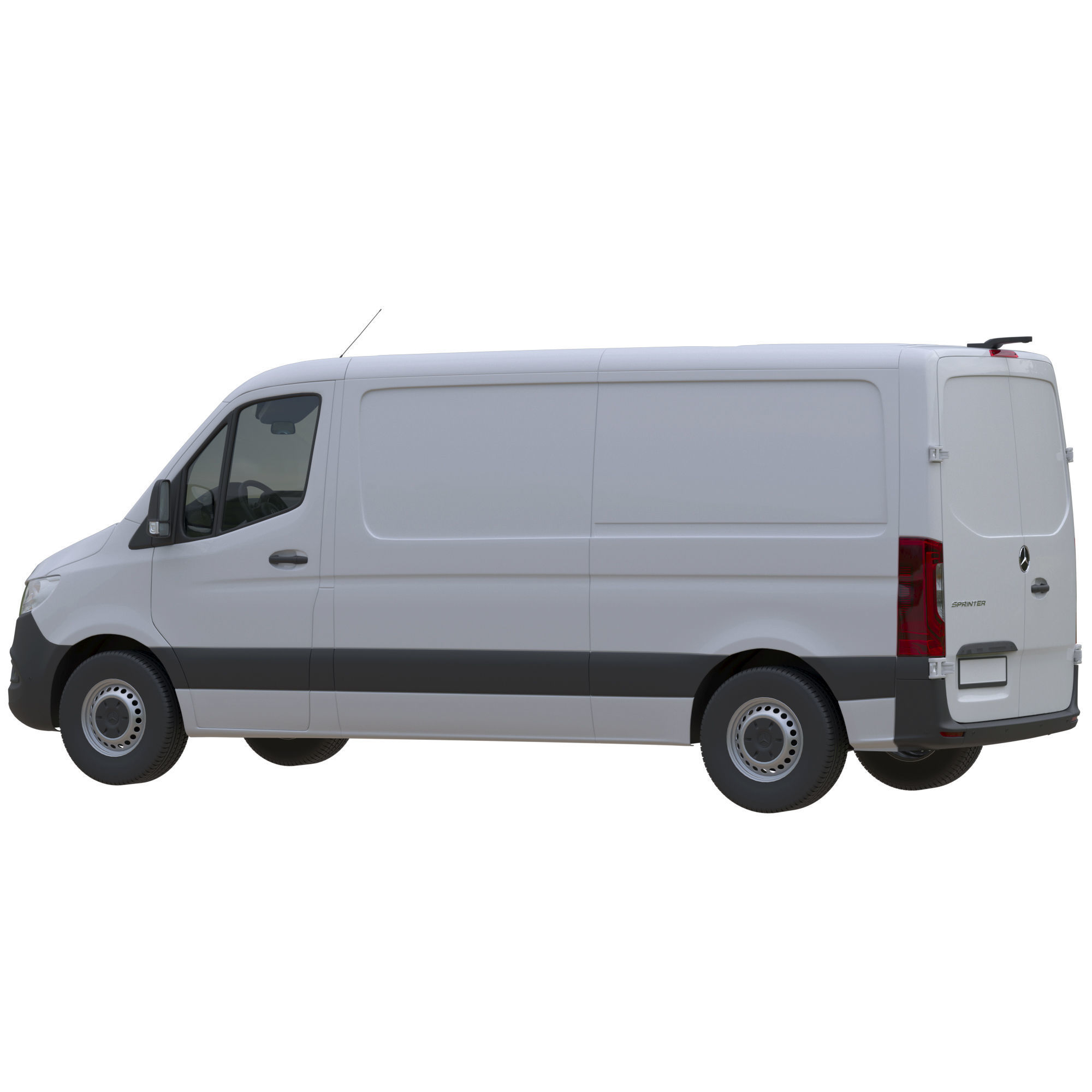 Mercedes-Benz Sprinter L2H1 Van 3D model_2