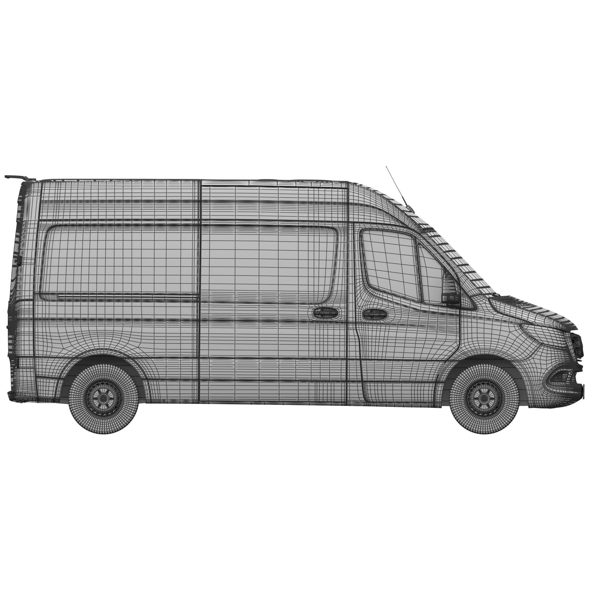 Mercedes-Benz Sprinter L2H2 Van 3D model_21