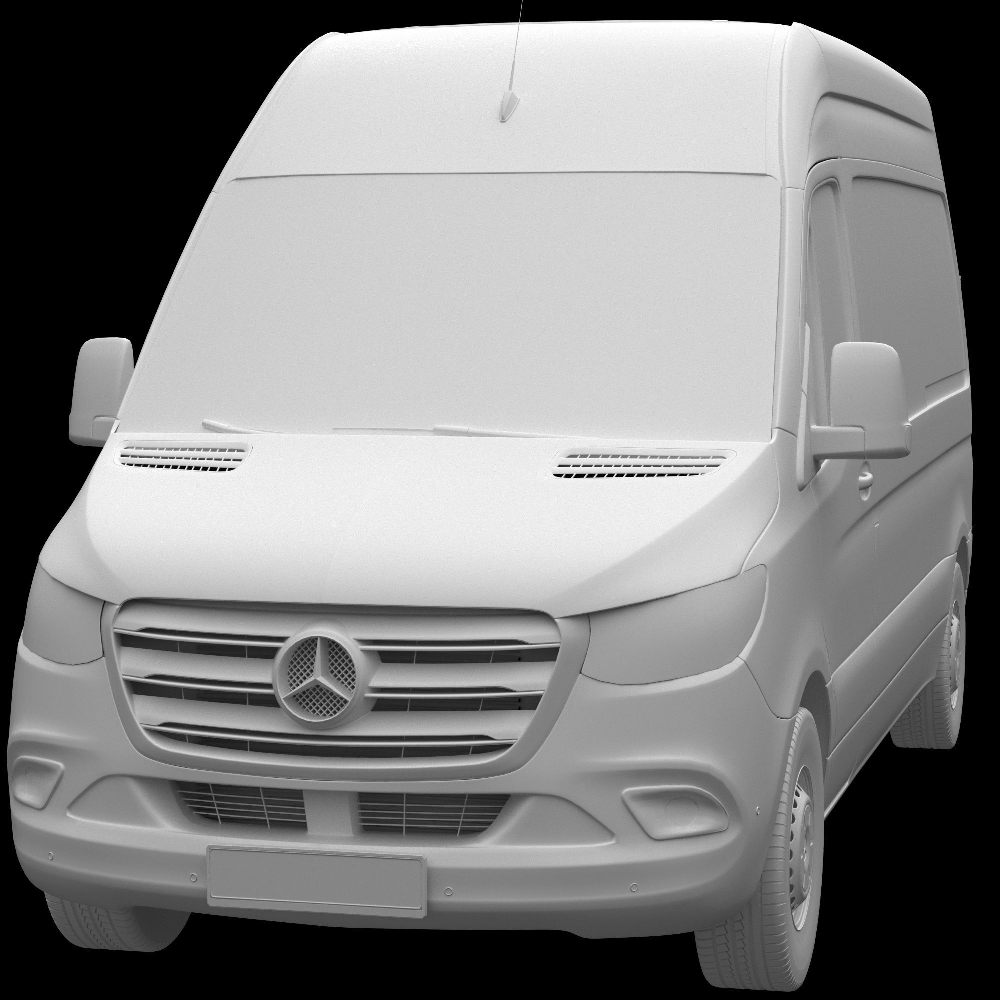 Mercedes-Benz Sprinter L2H2 Van 3D model_13