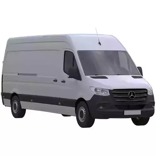 Mercedes-Benz Sprinter L3H2 Van 3D model Mercedes-Benz Sprinter L3H2 Van 3D model