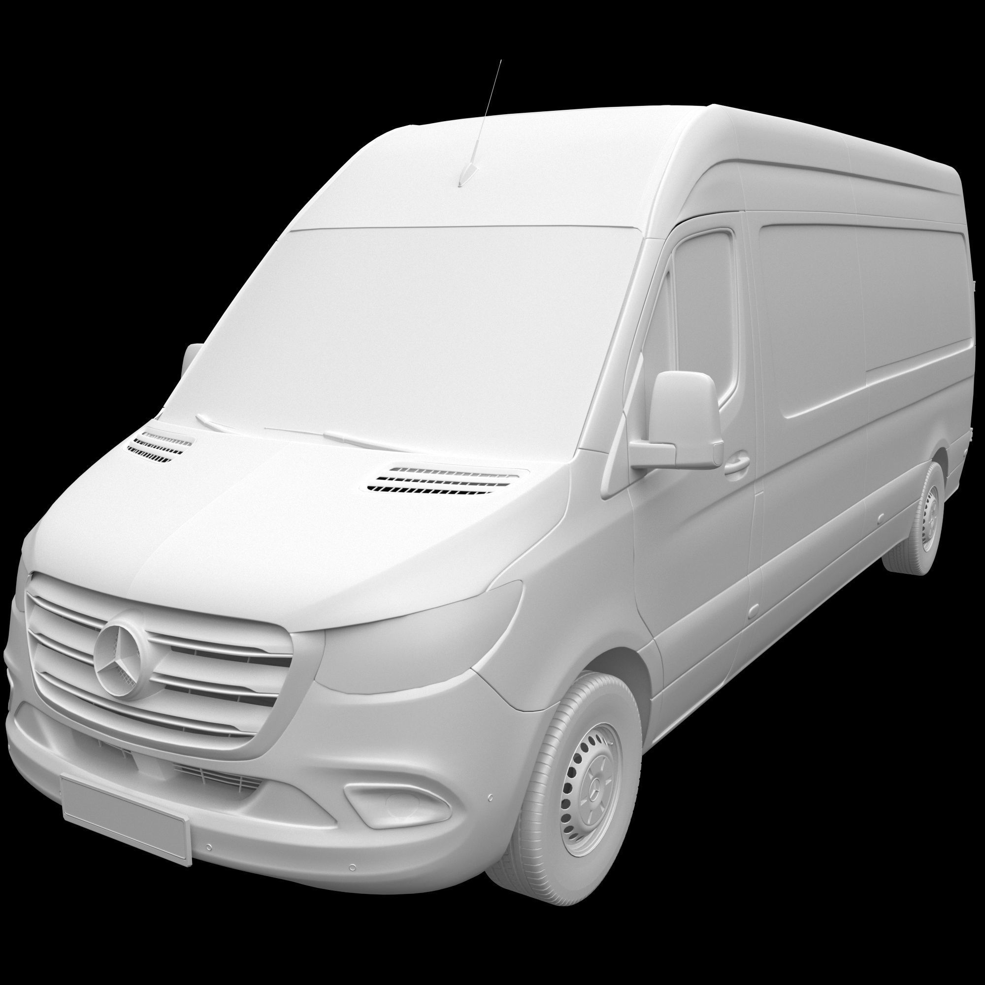 Mercedes-Benz Sprinter L3H2 Van 3D model_13