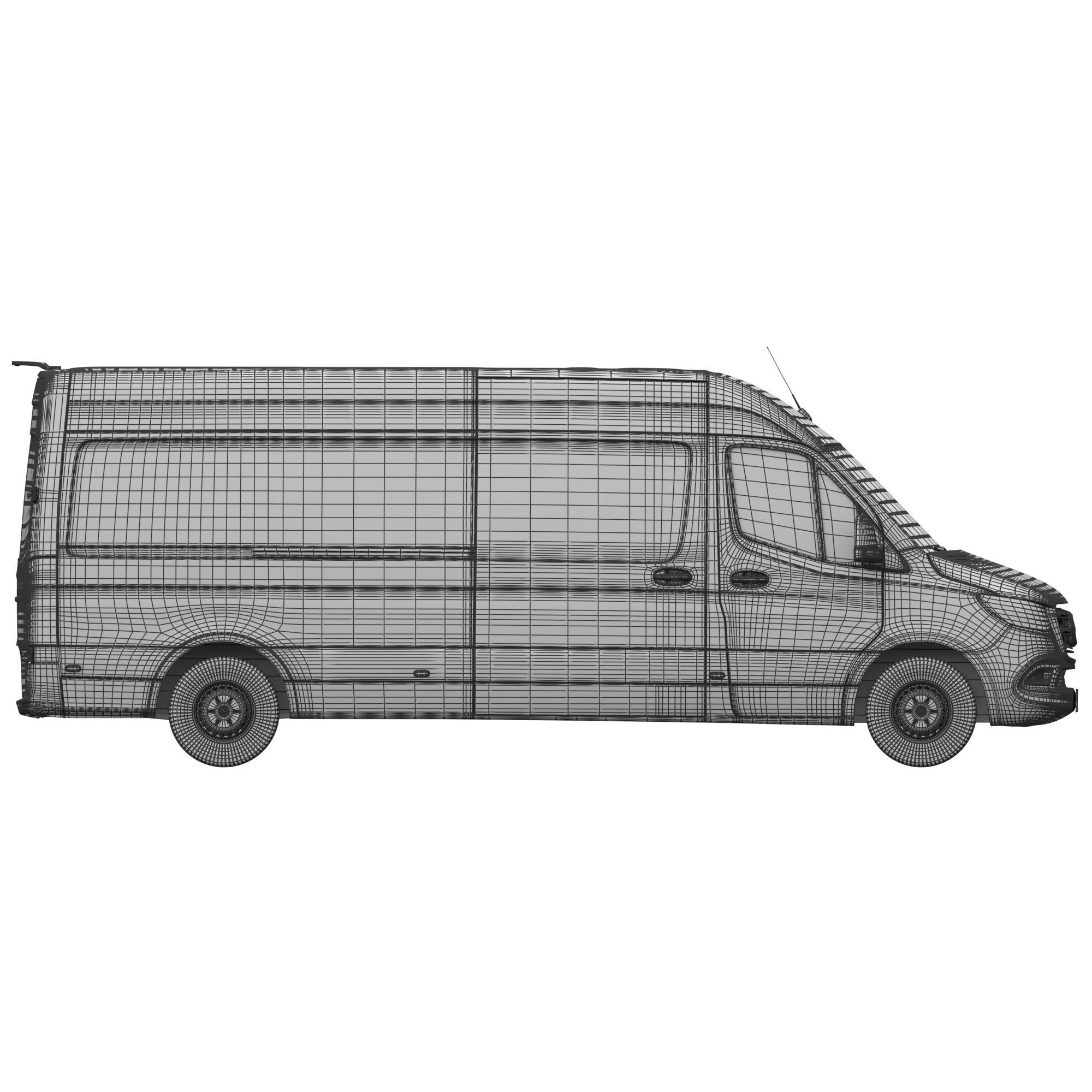 Mercedes-Benz Sprinter L3H2 Van 3D model_20