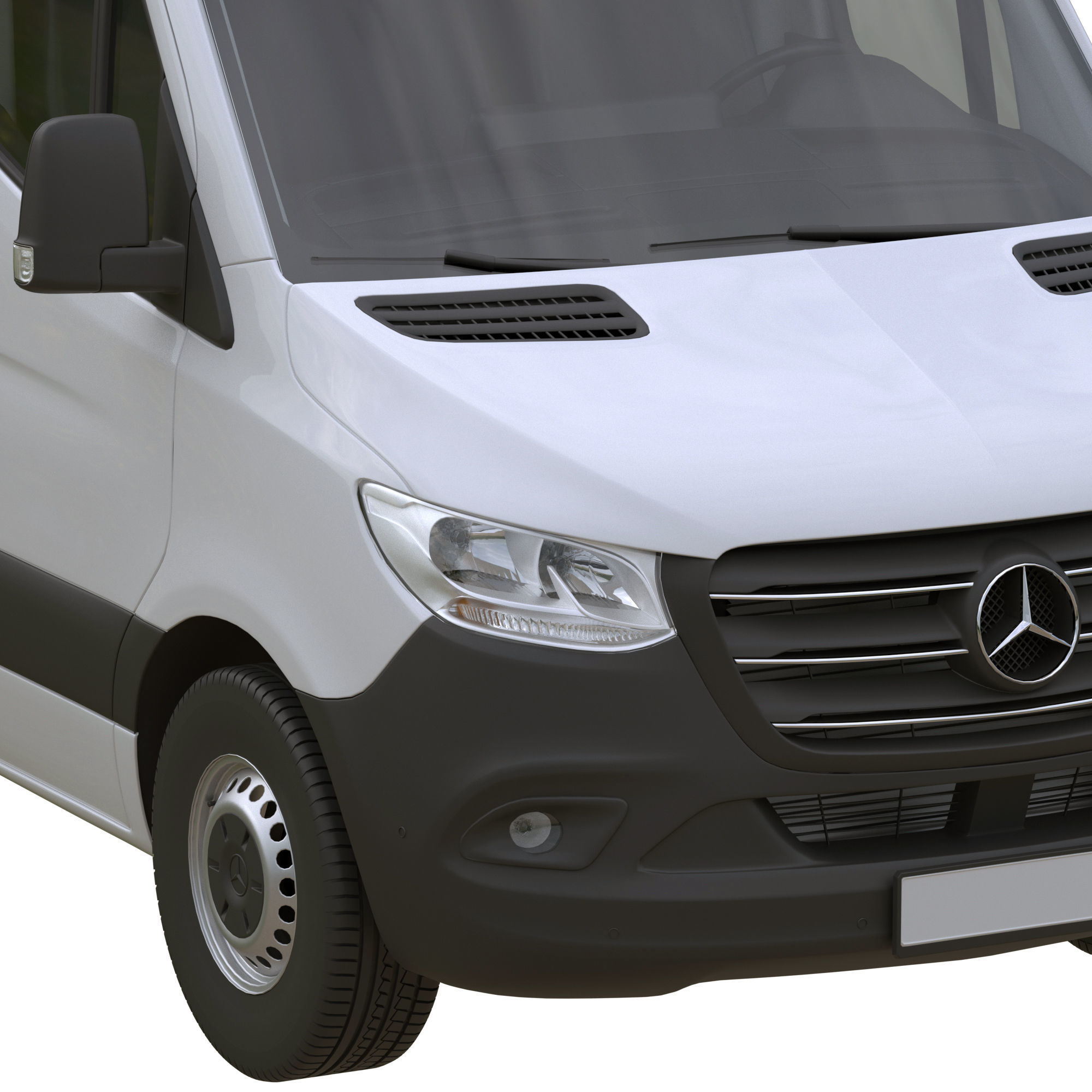 Mercedes-Benz Sprinter L3H2 Van 3D model_6